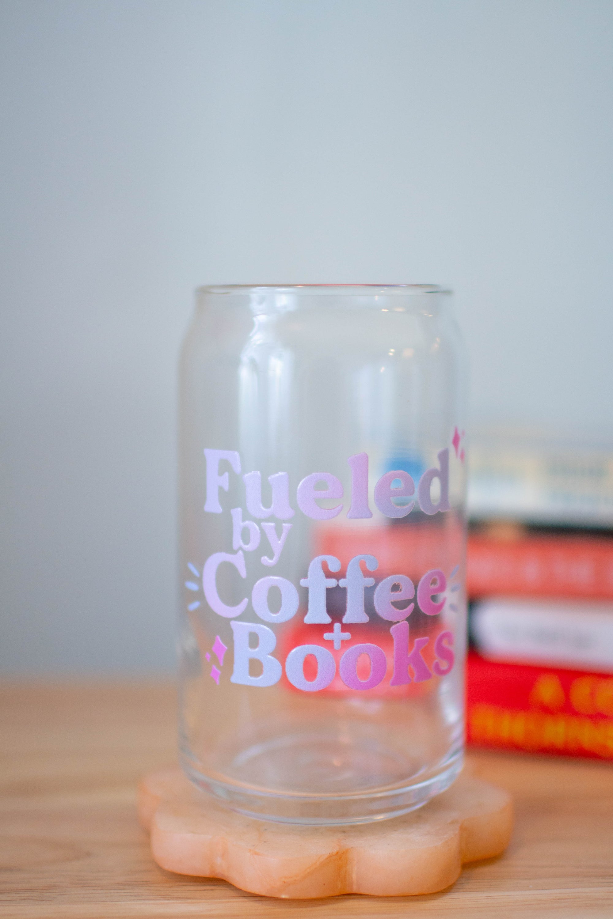 Fueled by Coffee+Books 16oz Cup