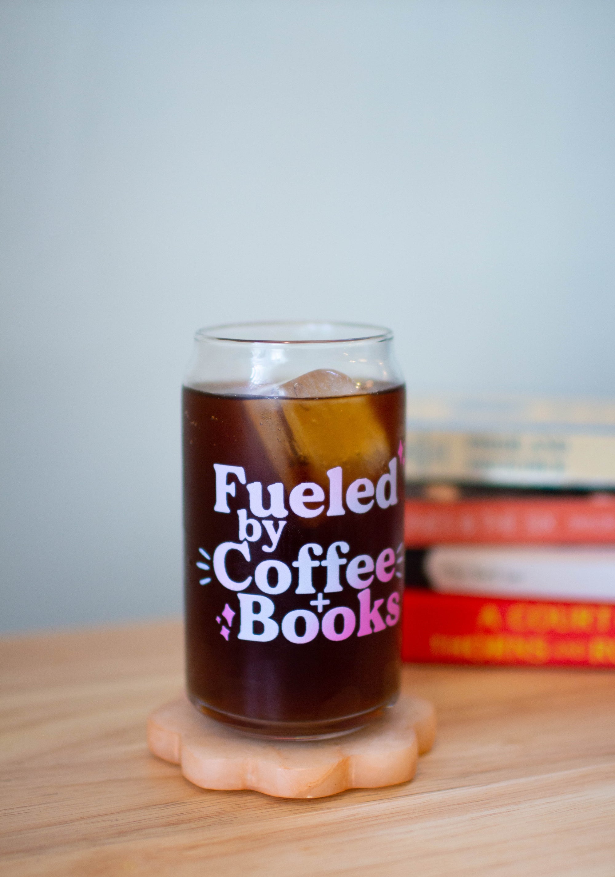 Fueled by Coffee+Books 16oz Cup