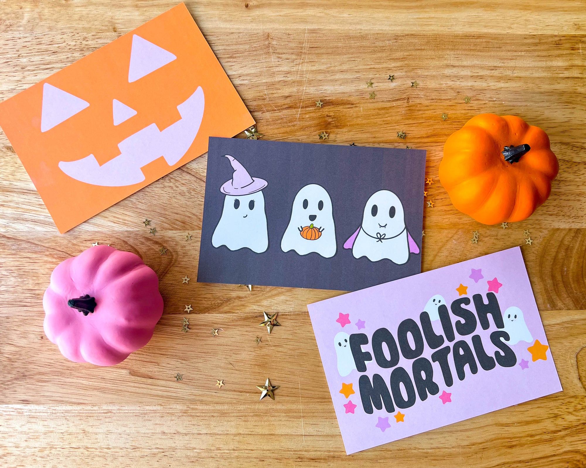 Lil Spooky Halloween Postcards