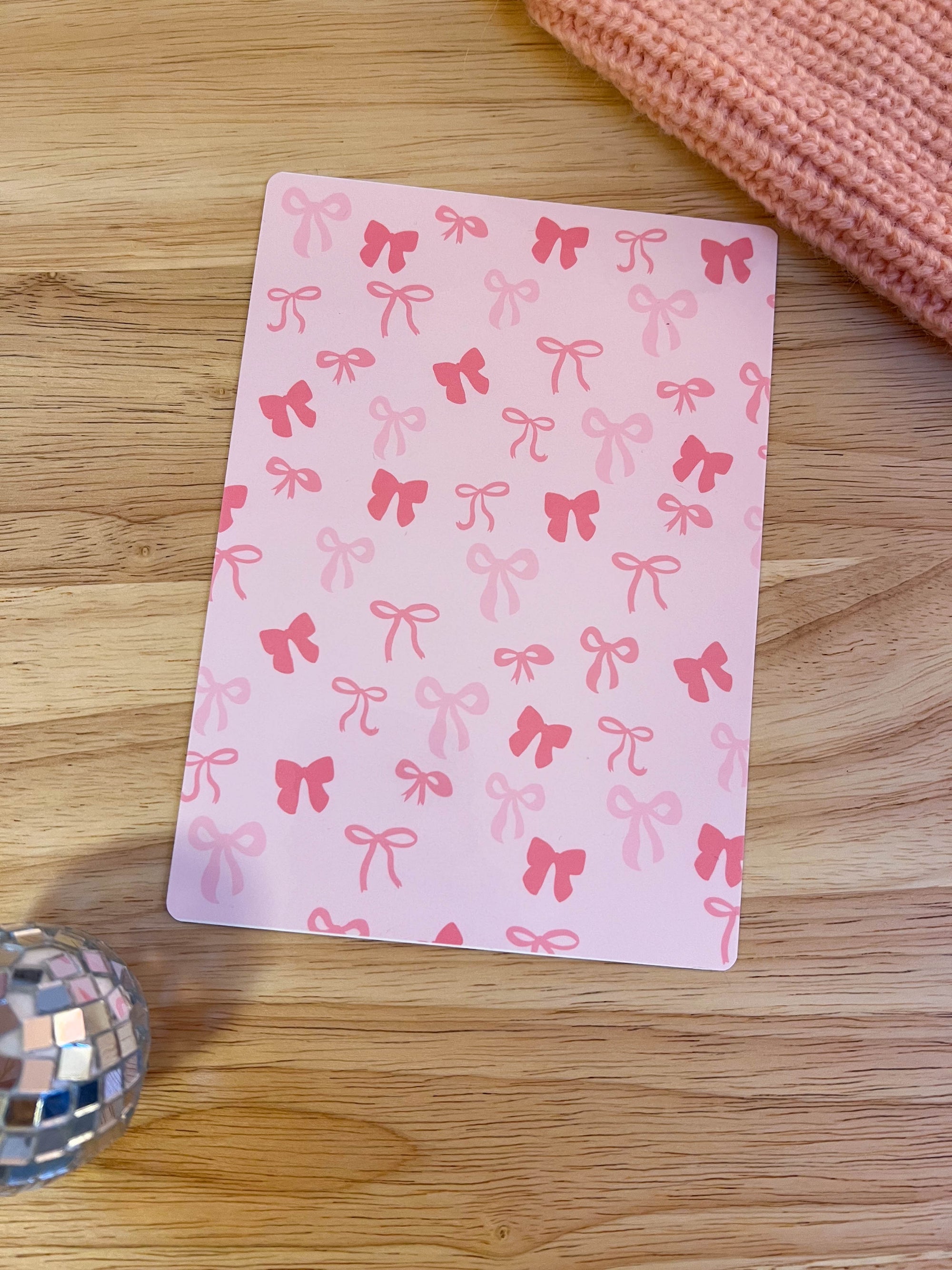 Pink Bow Kindle Case Insert