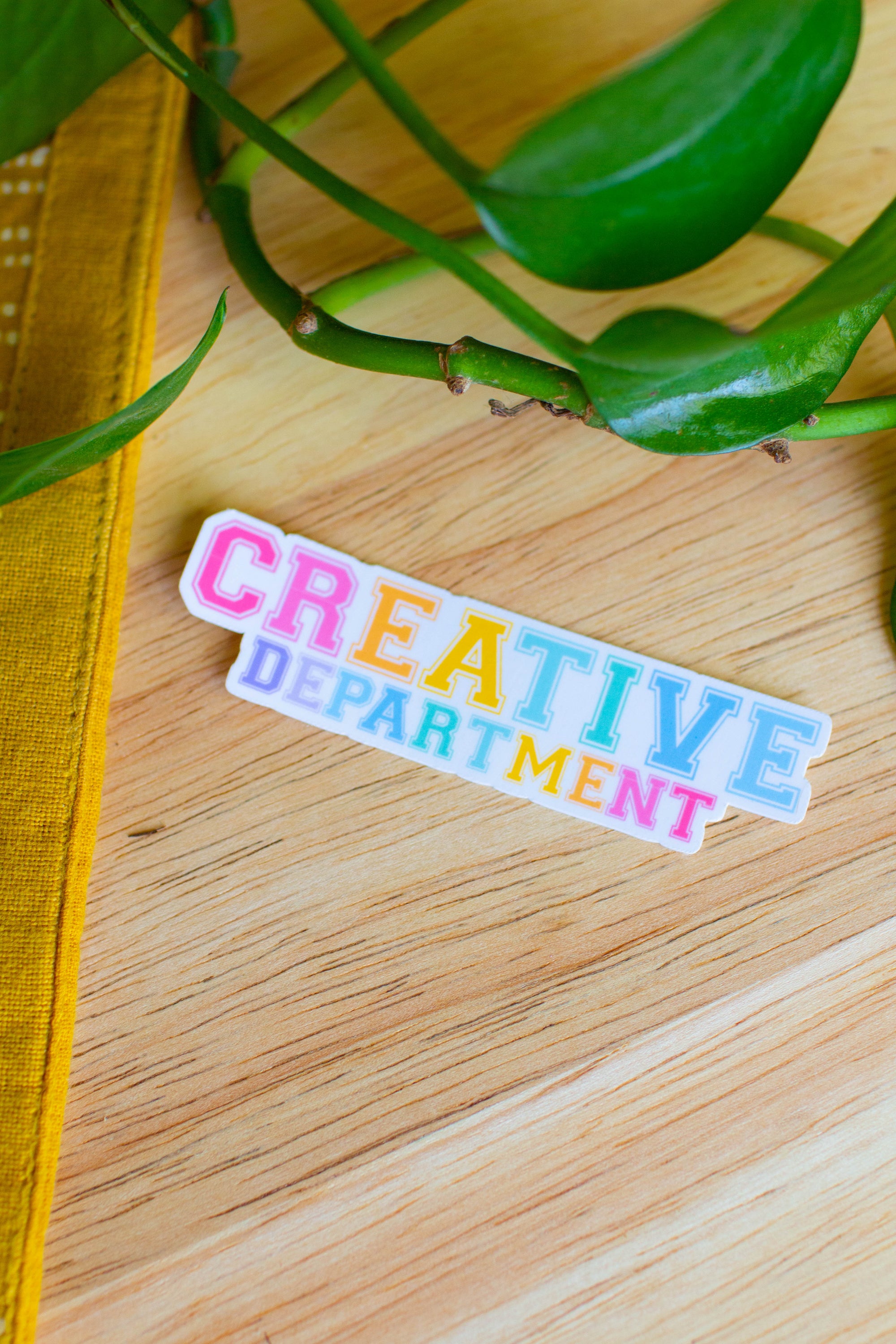 Creative Department Sticker