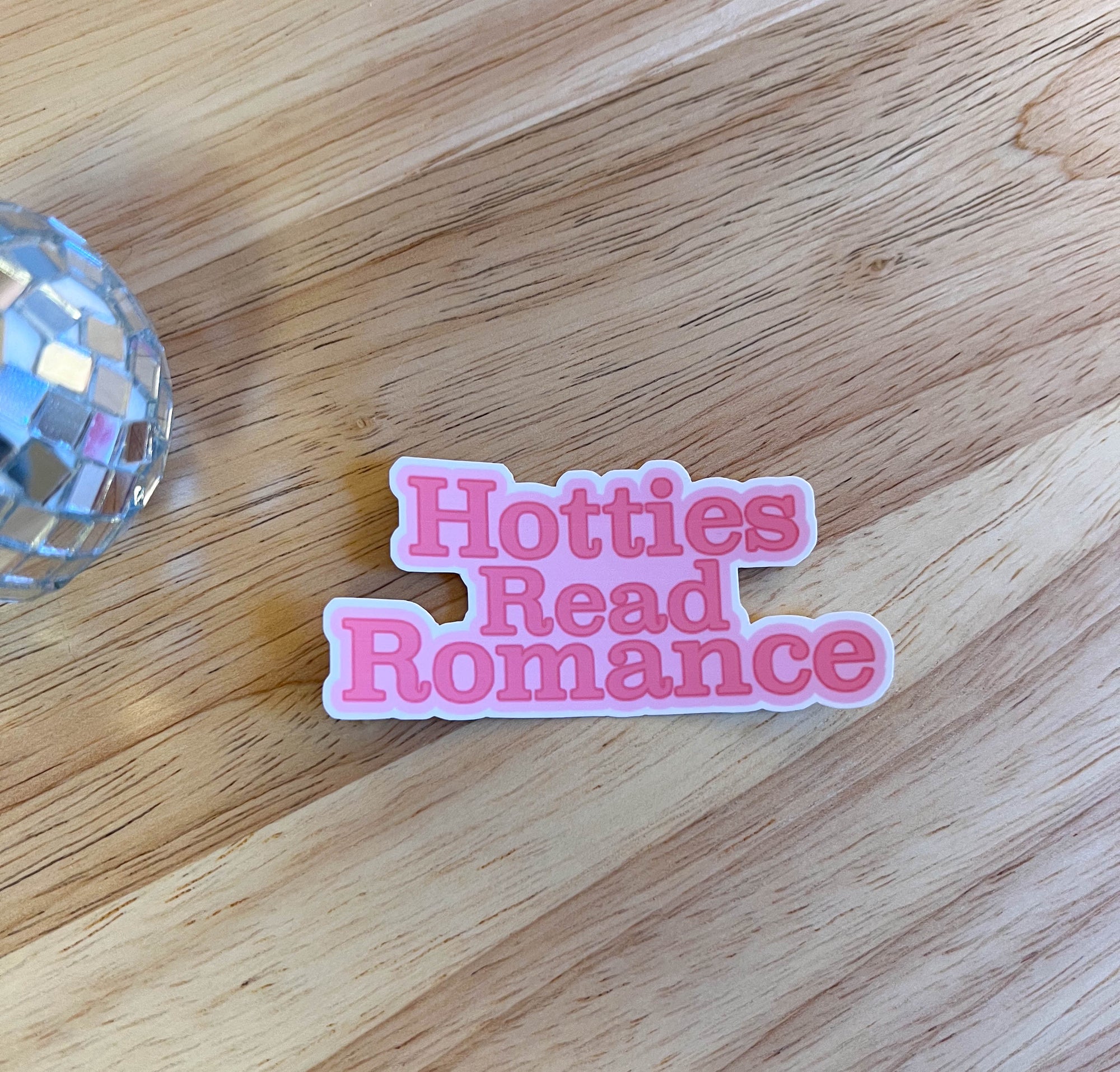 Hotties Read Romance Sticker