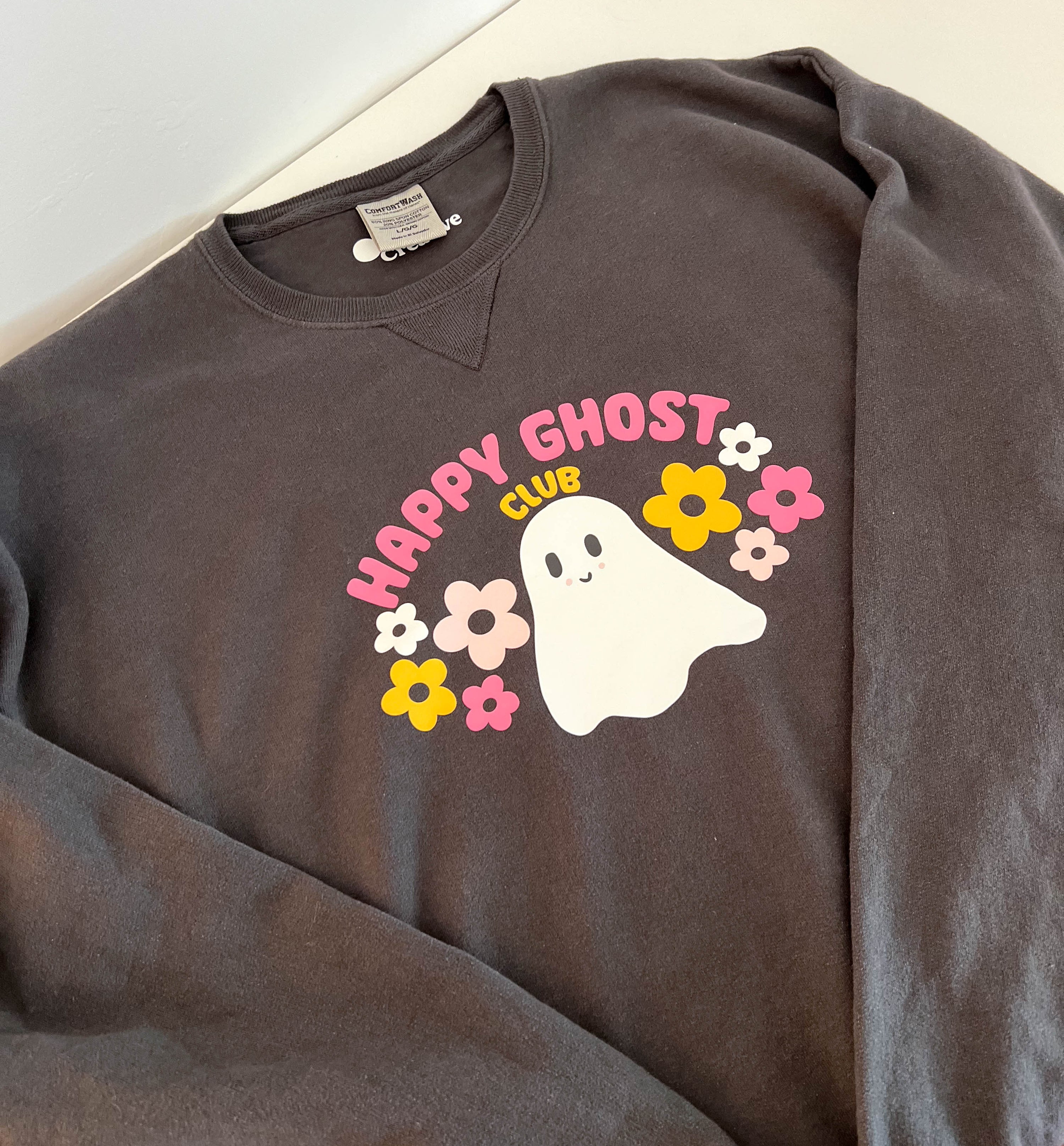 Happy Ghost Club Crewneck