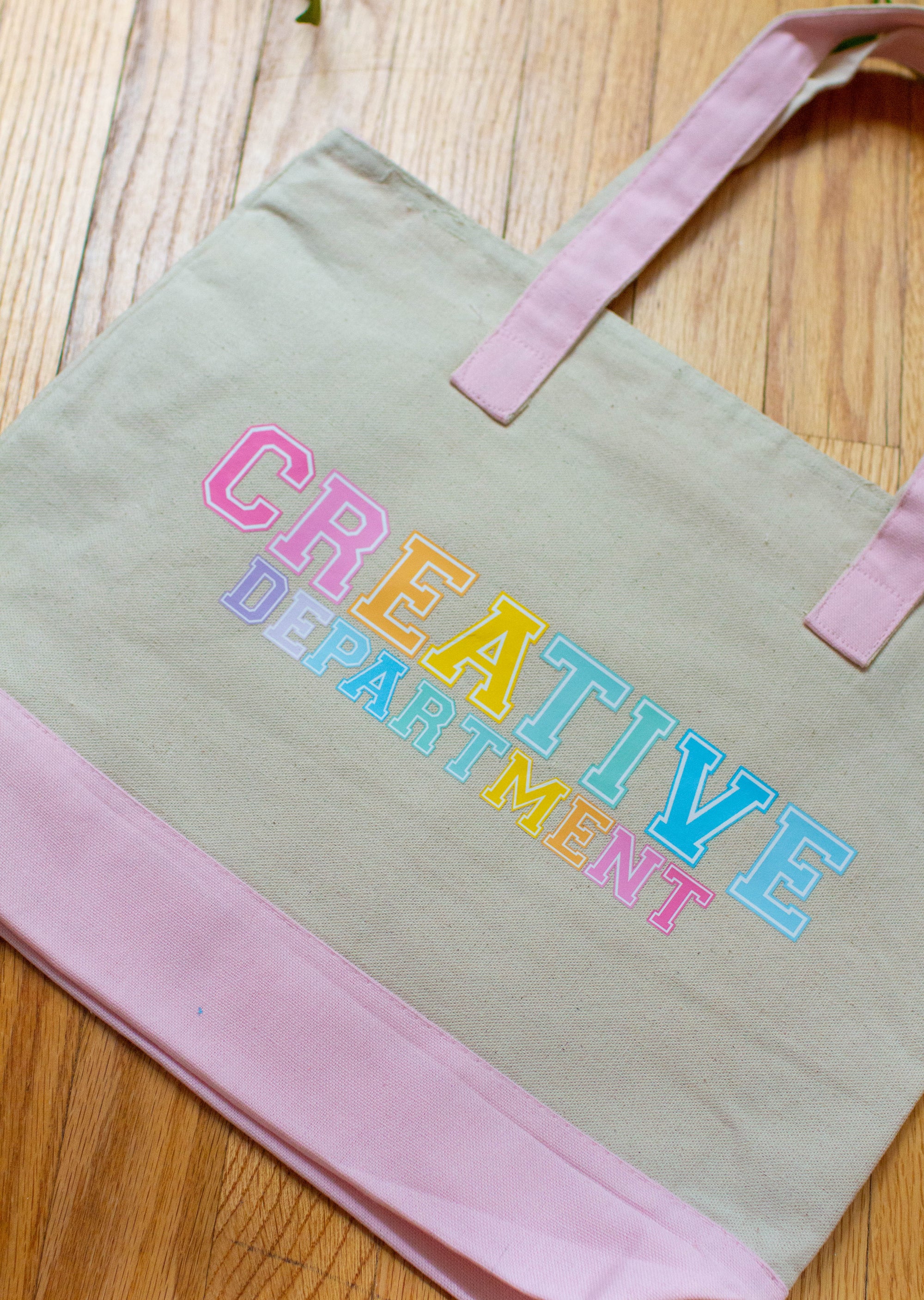 Creative Department Zipper Tote Bag