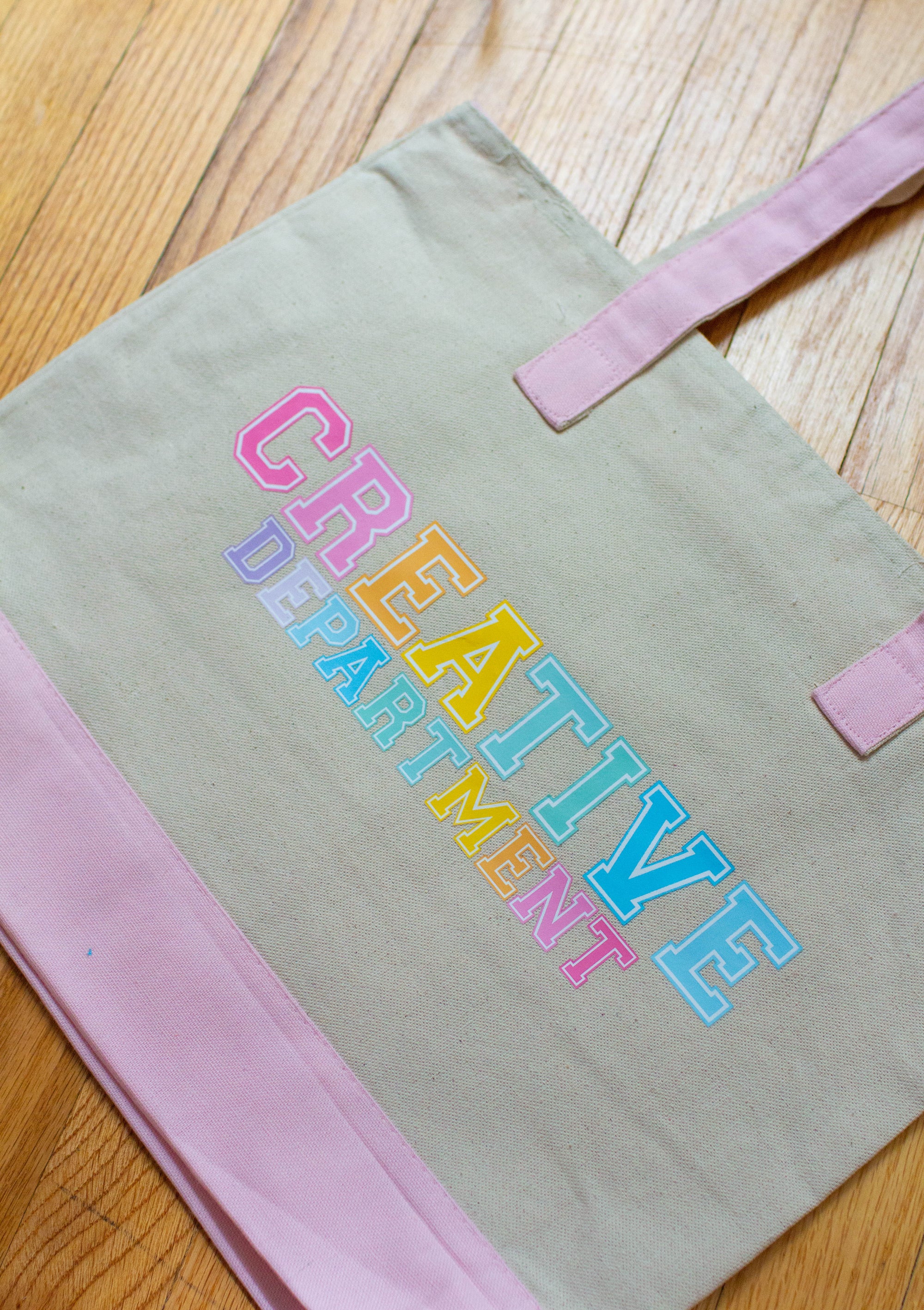 Creative Department Zipper Tote Bag