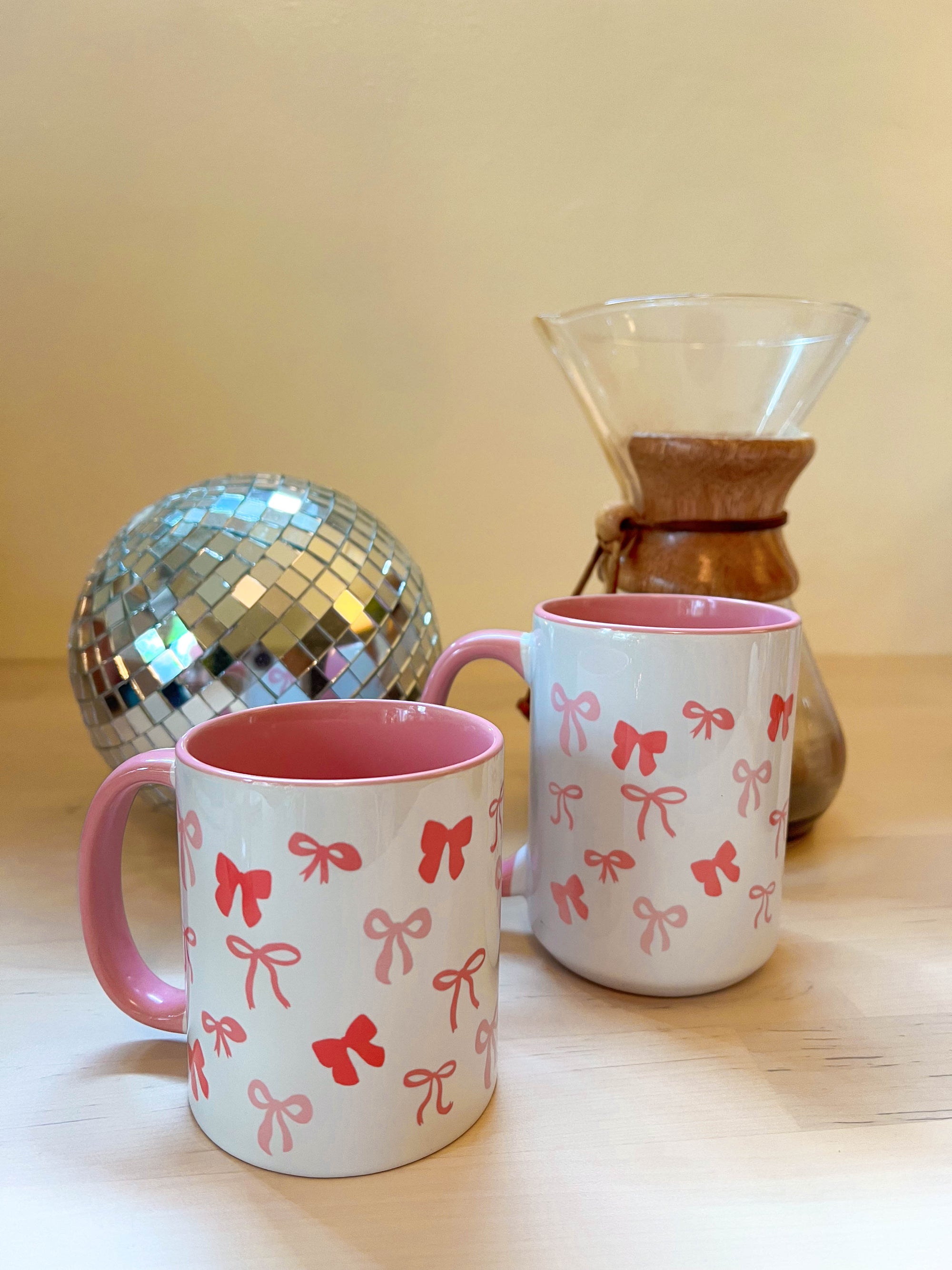 Pink Bow Mug