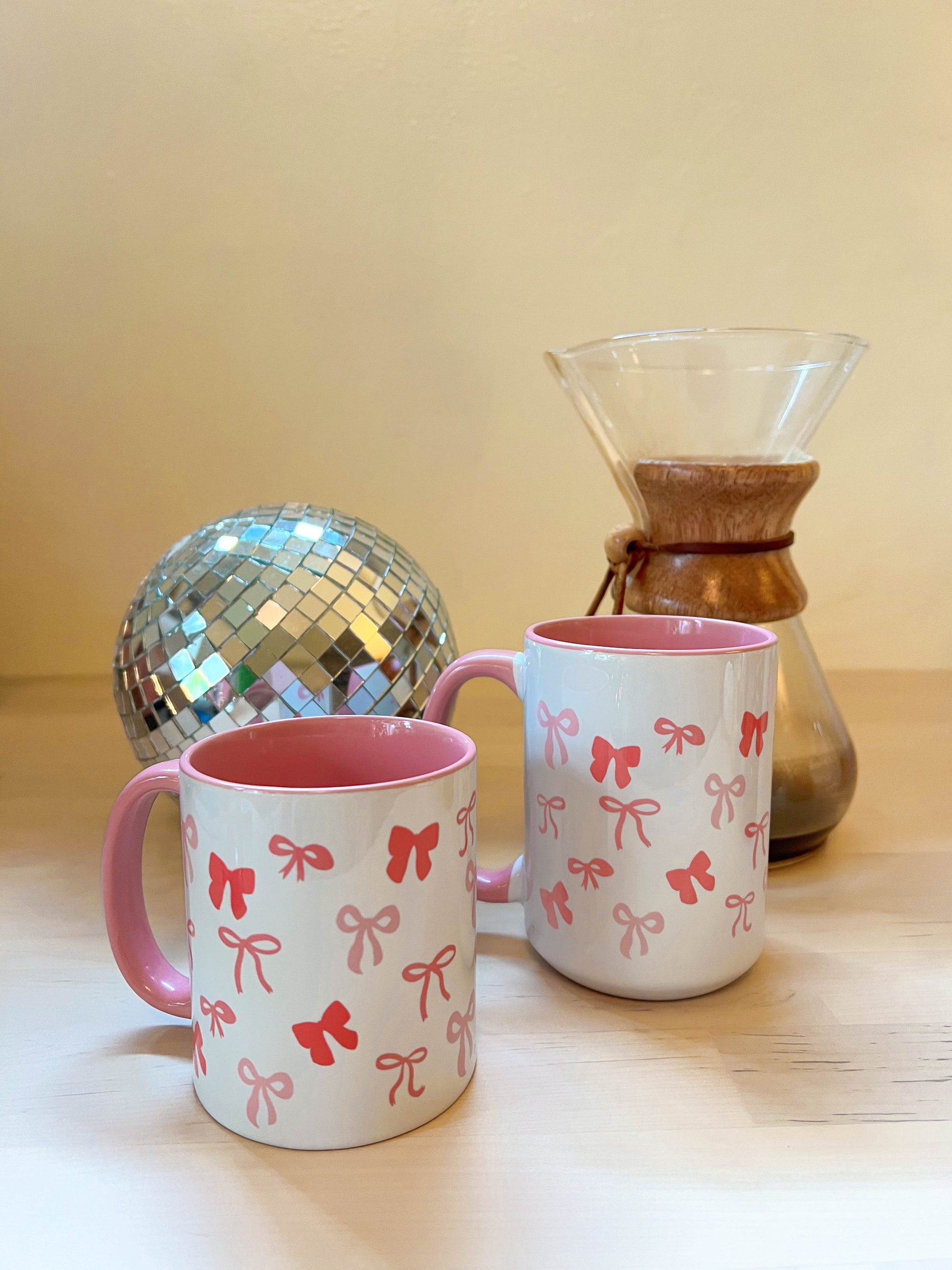 Pink Bow Mug