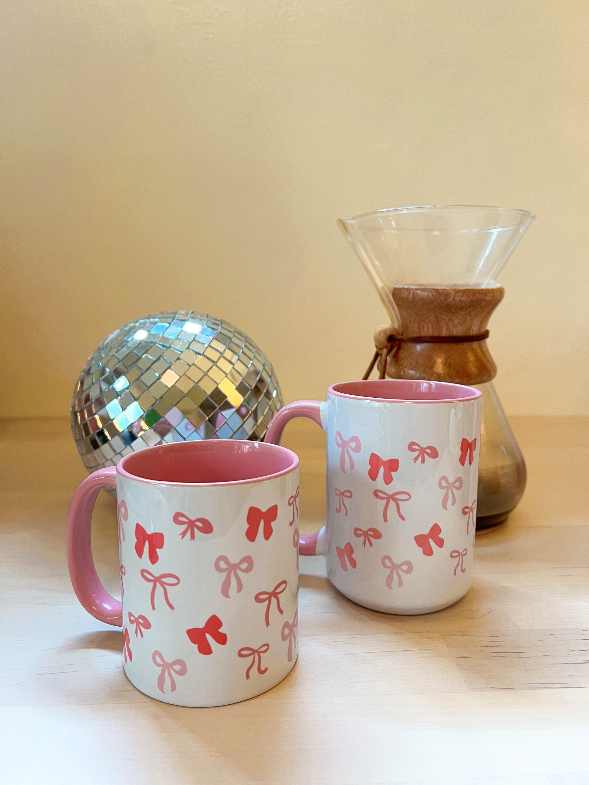 Pink Bow Mug