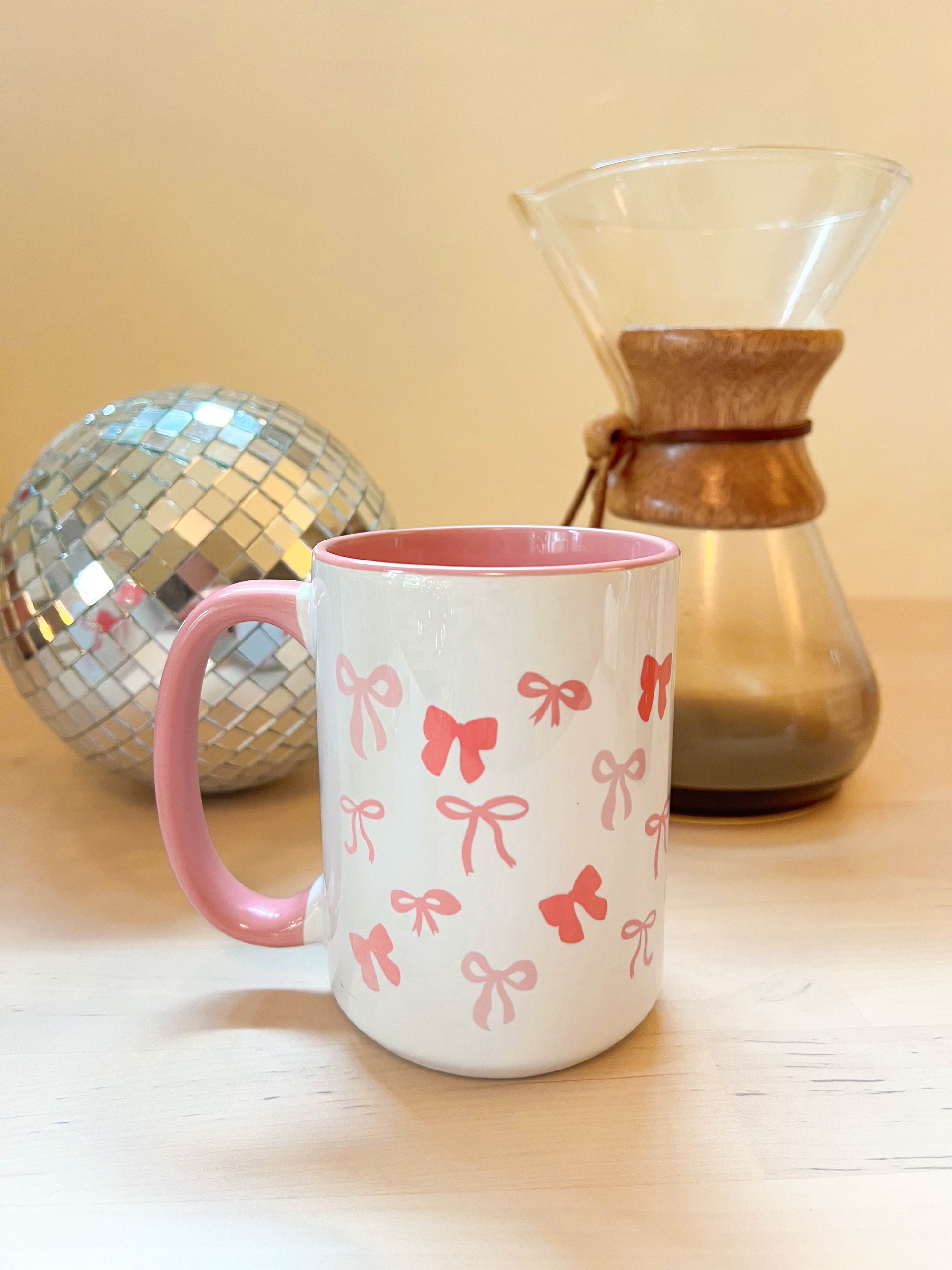 Pink Bow Mug