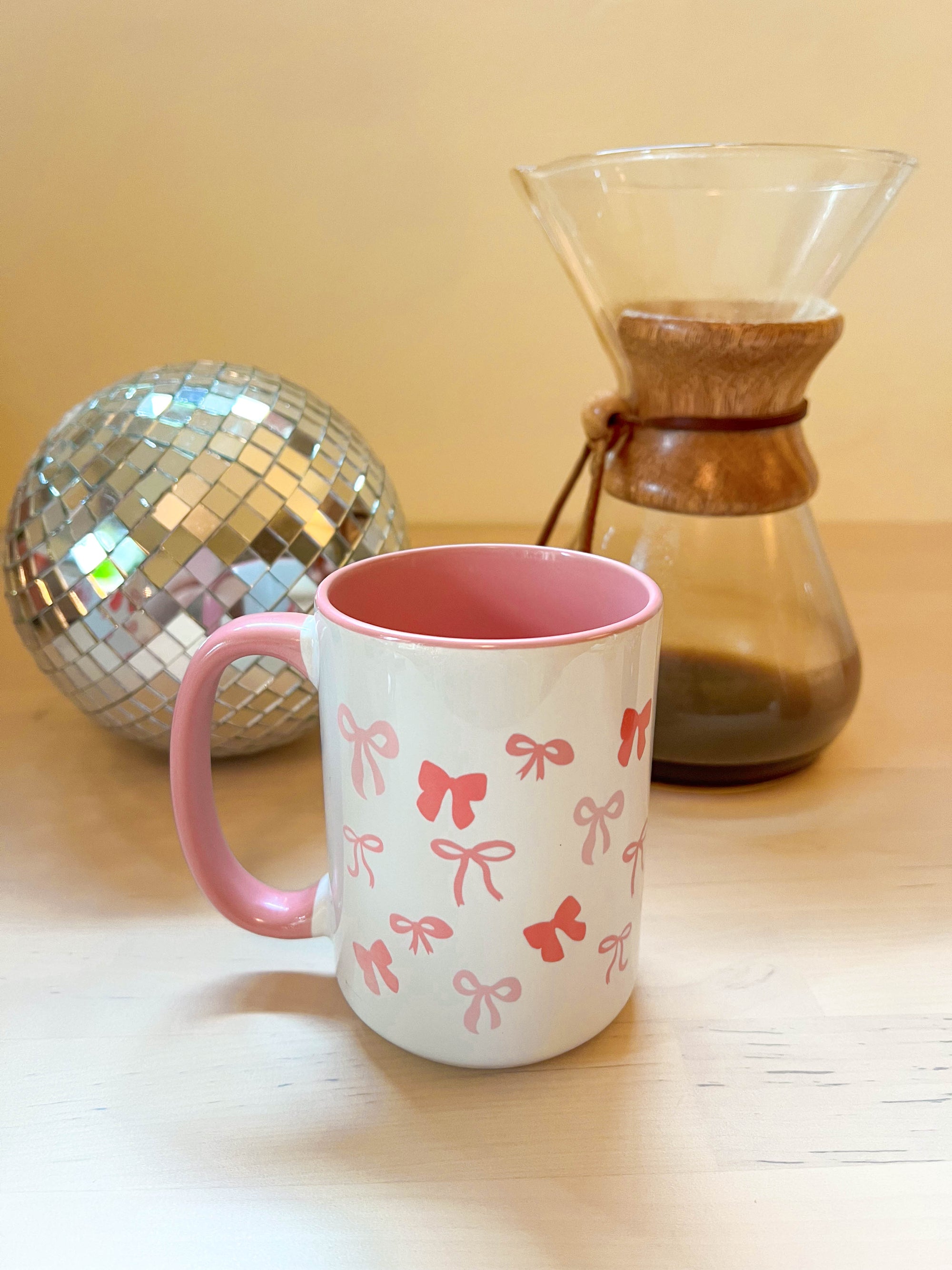 Pink Bow Mug