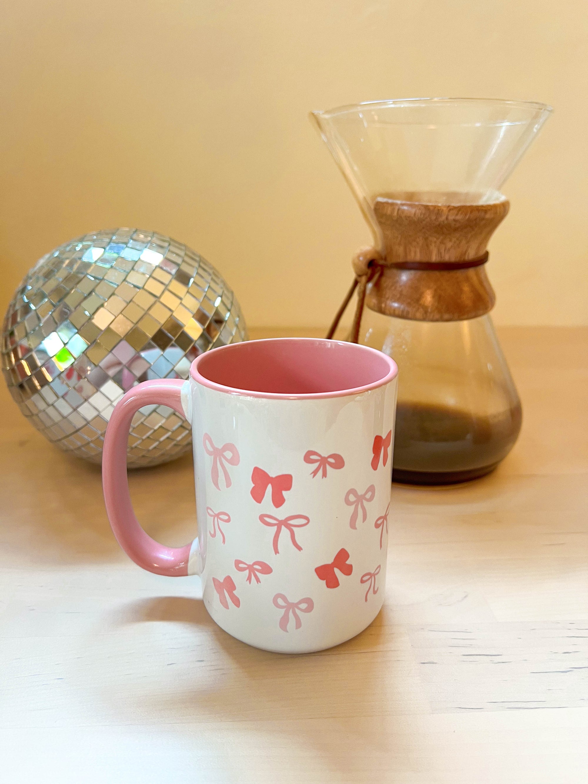 Pink Bow Mug