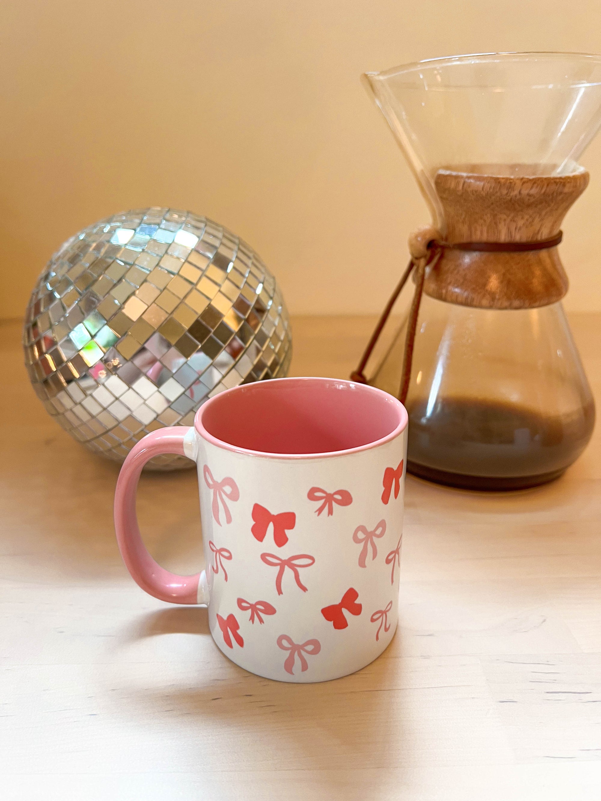 Pink Bow Mug