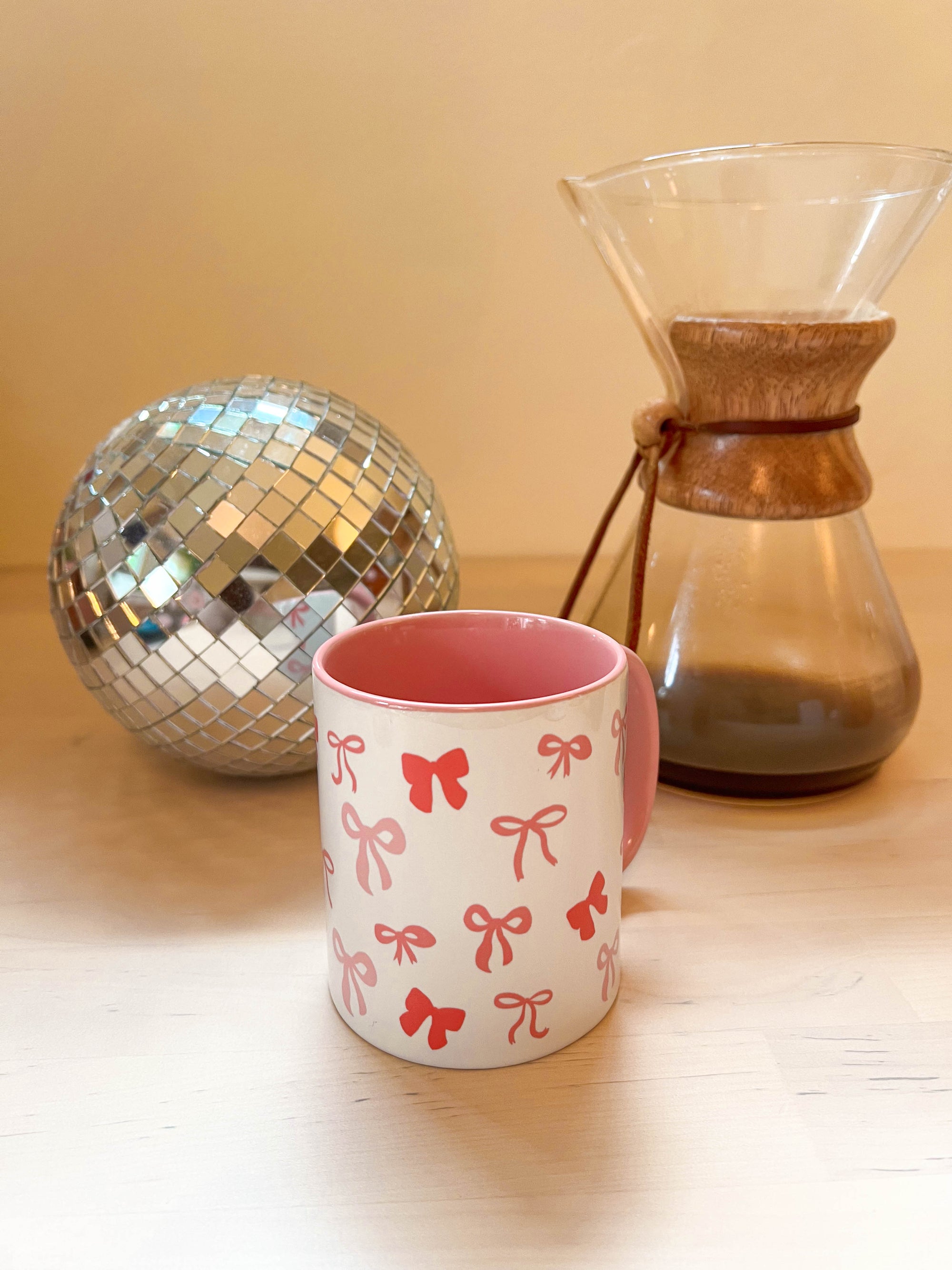 Pink Bow Mug