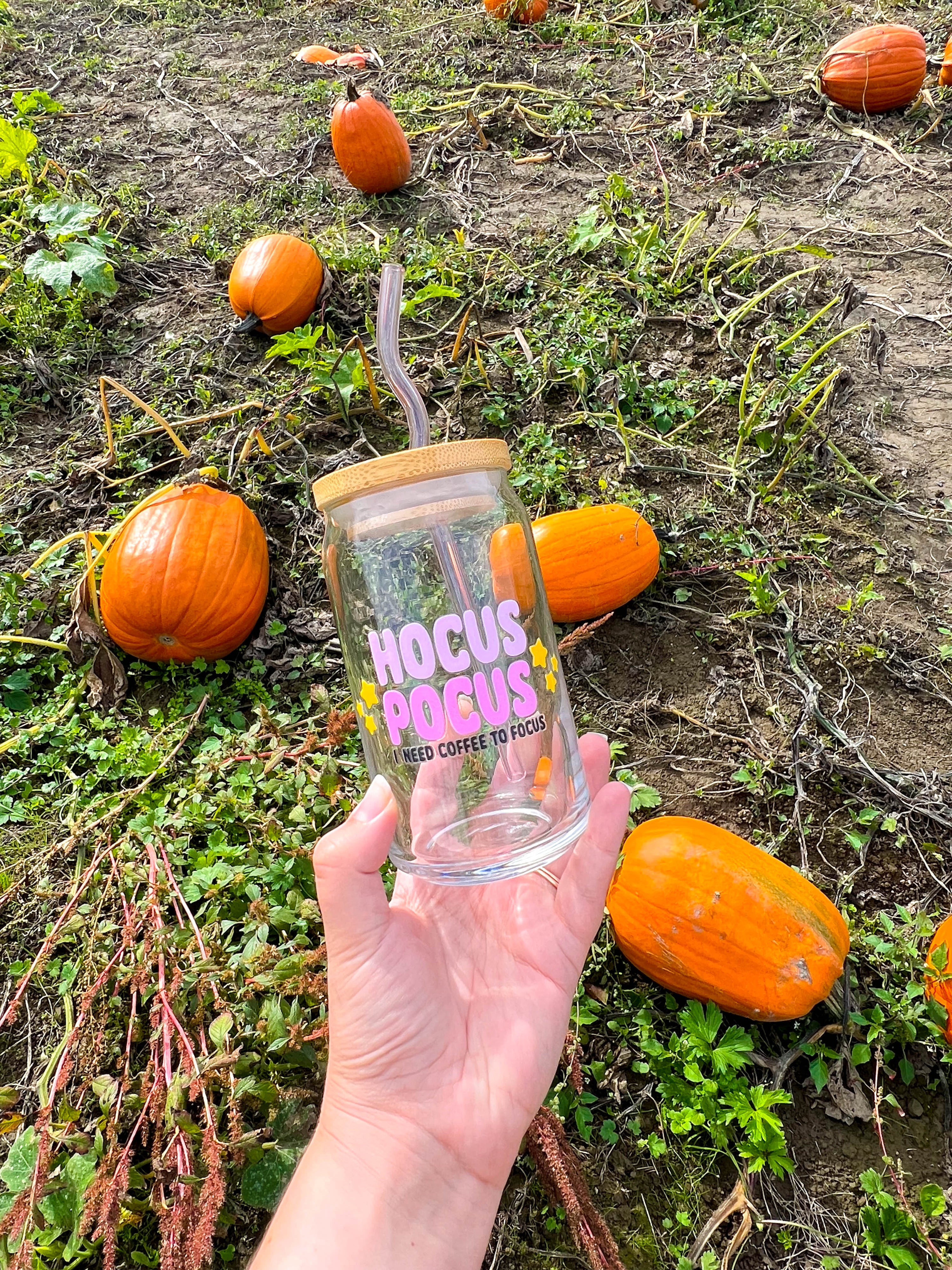 Hocus Pocus I need more Coffee to Focus 16oz Cup