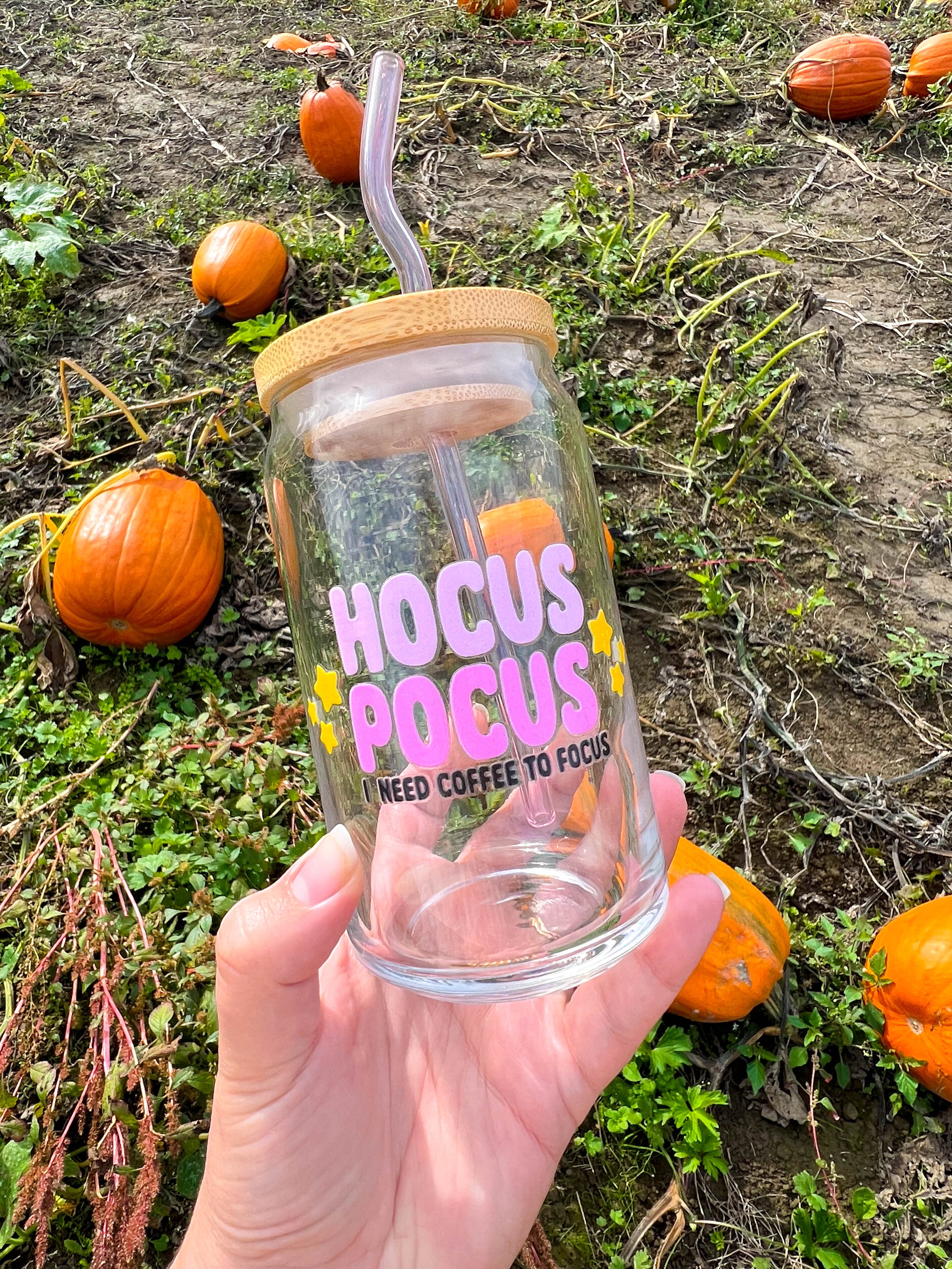 Hocus Pocus I need more Coffee to Focus 16oz Cup