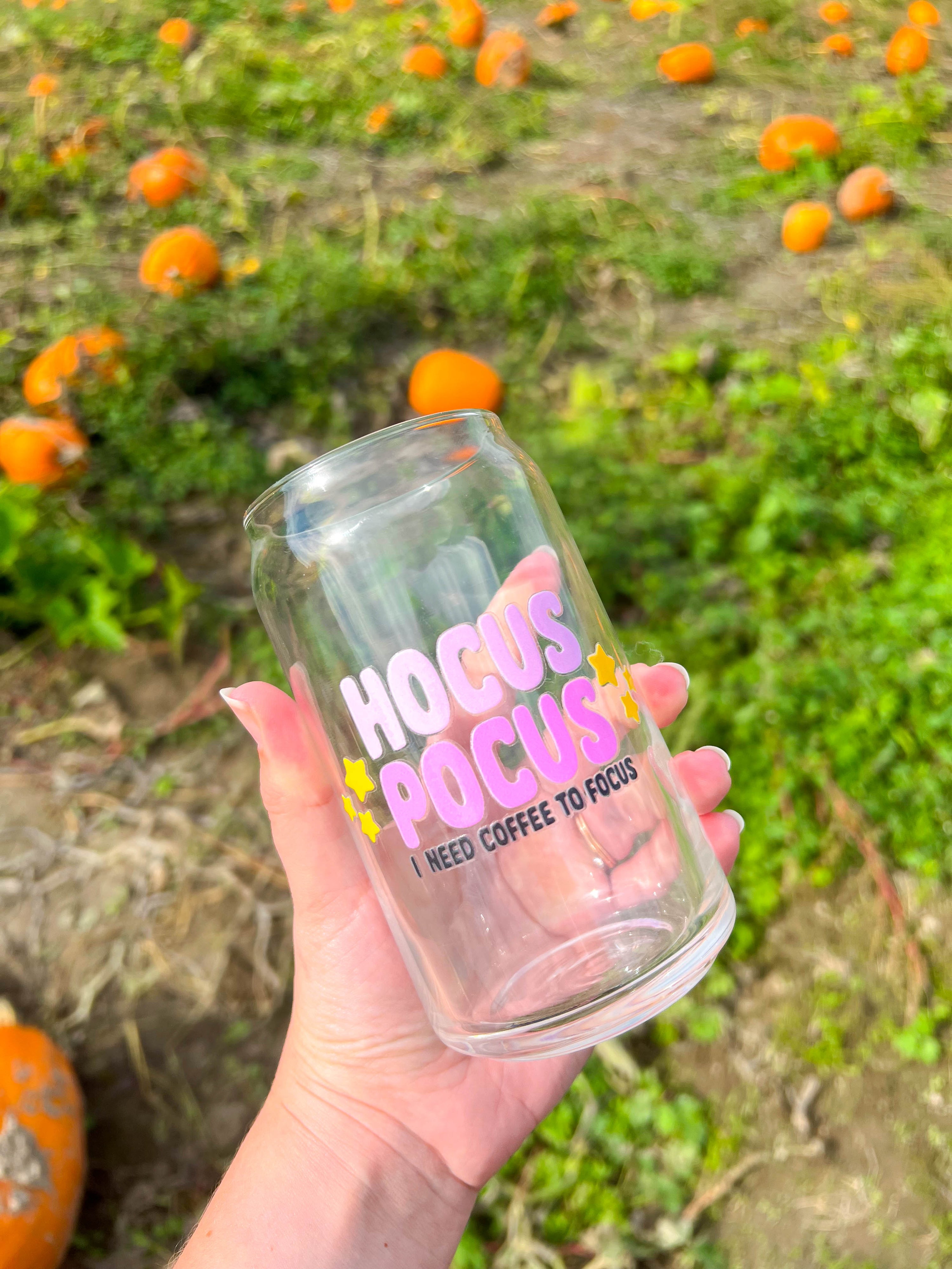 Hocus Pocus I need more Coffee to Focus 16oz Cup