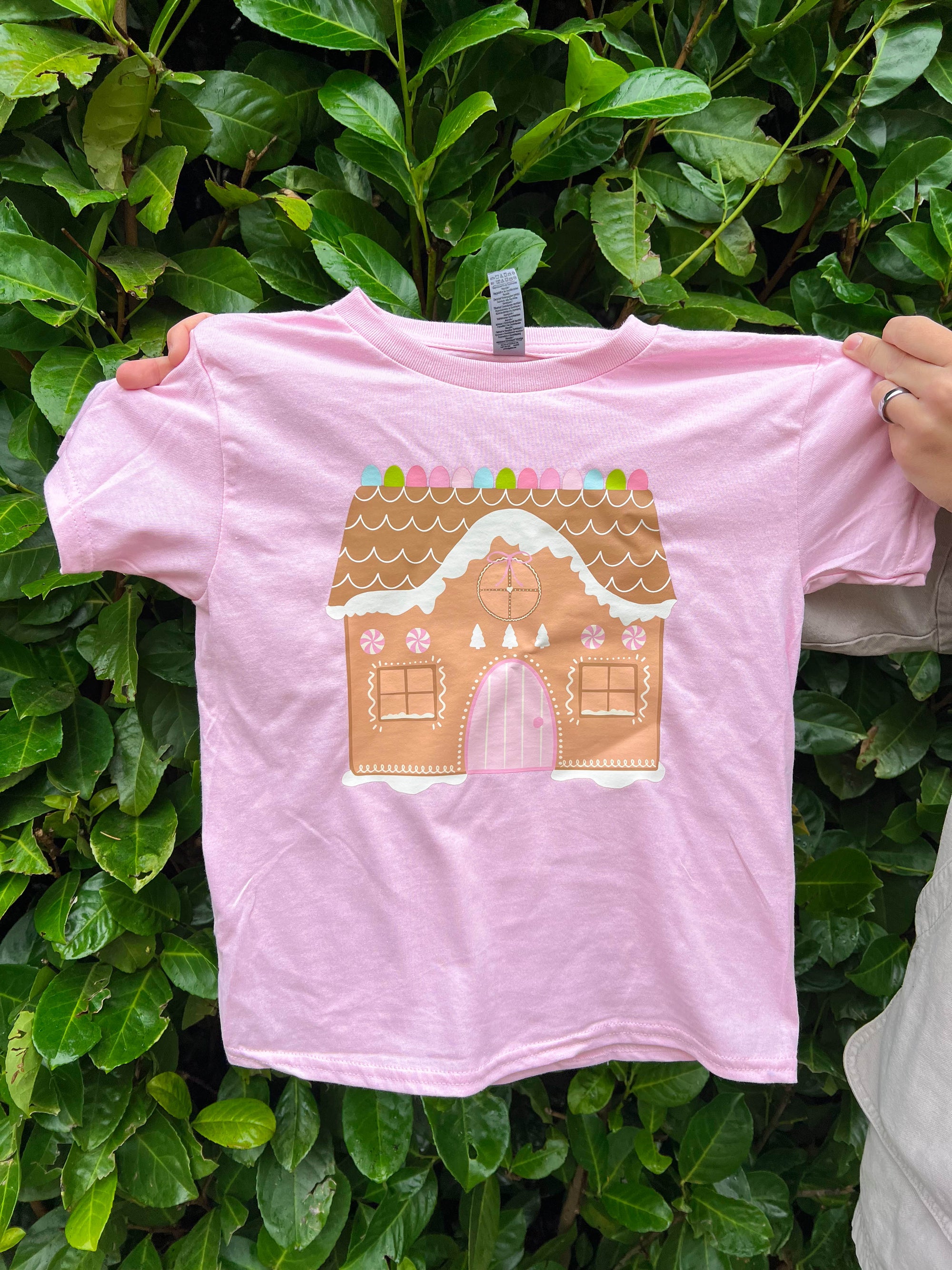 Gingerbread Cozy Cottage Kids T-Shirt