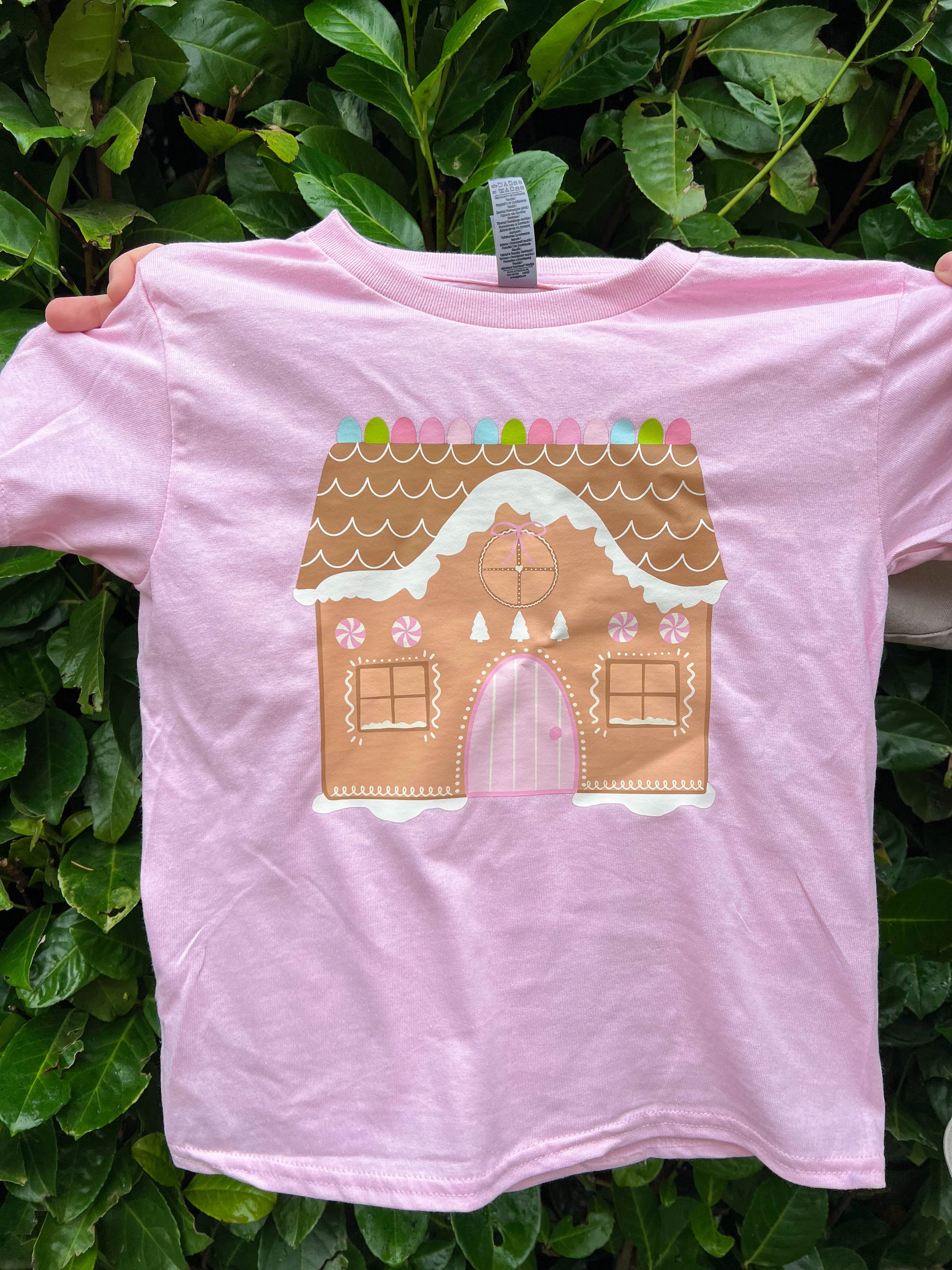 Gingerbread Cozy Cottage Kids T-Shirt