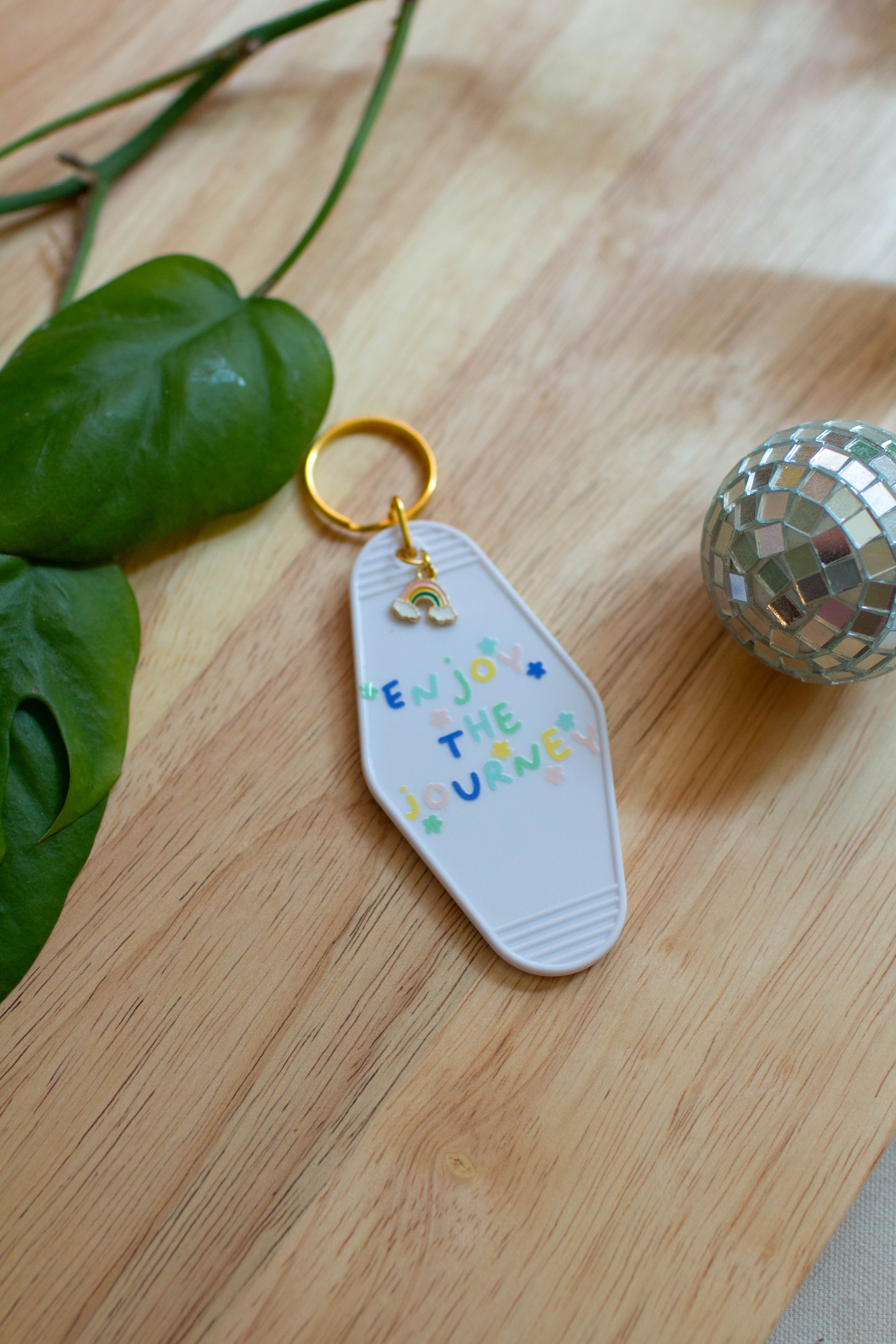 Enjoy the Journey Keychain