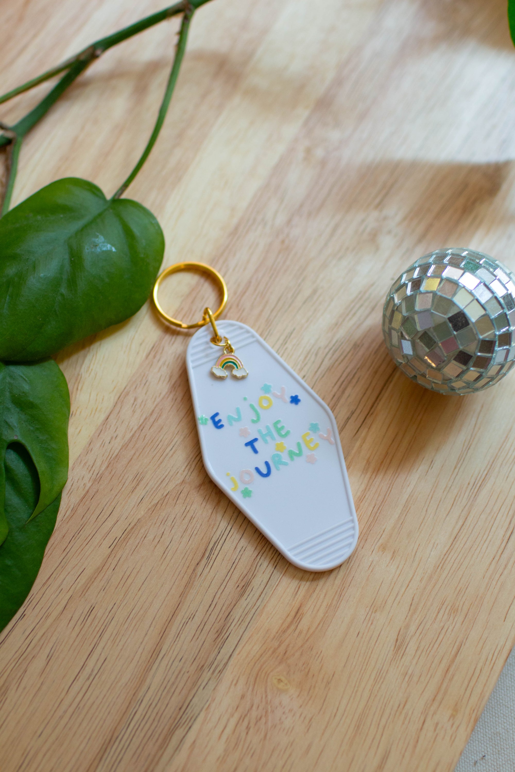 Enjoy the Journey Keychain