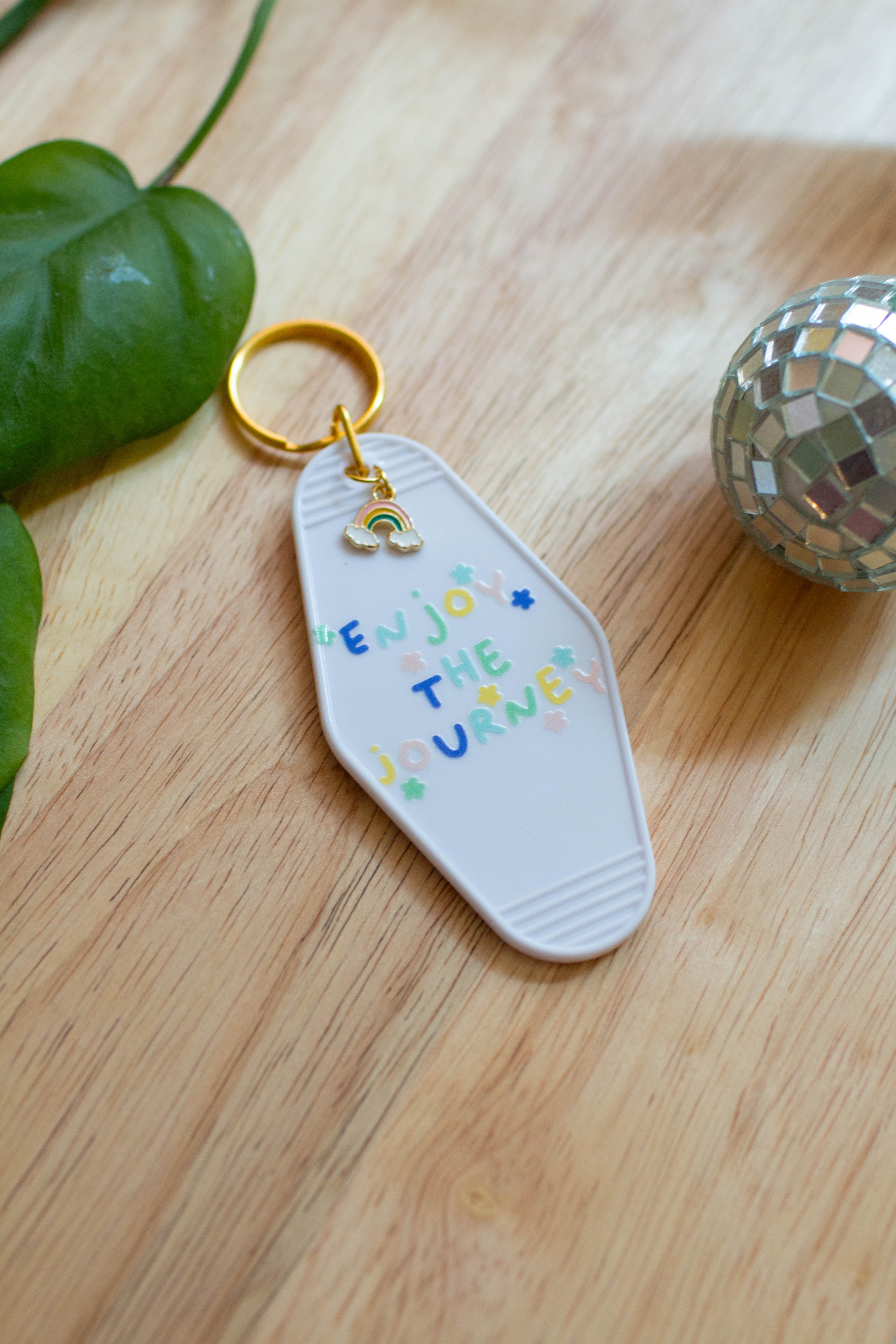 Enjoy the Journey Keychain