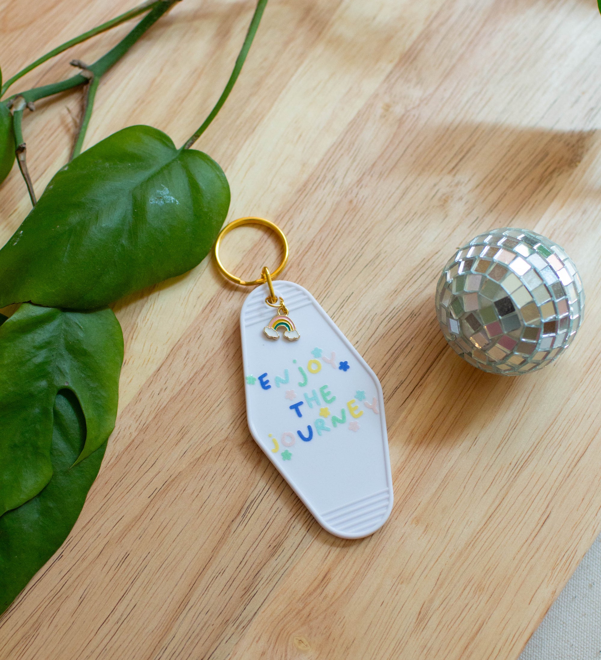 Enjoy the Journey Keychain