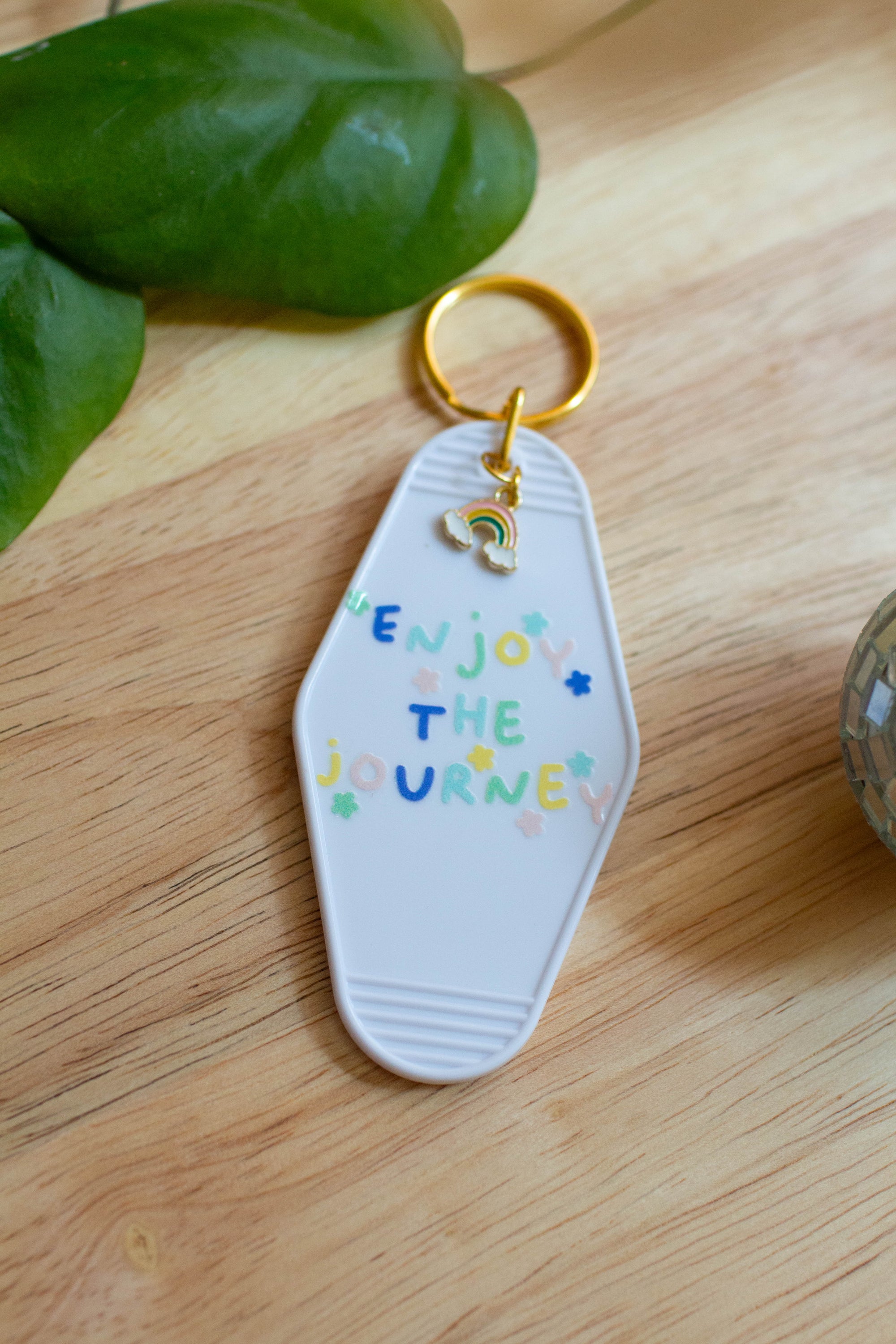 Enjoy the Journey Keychain