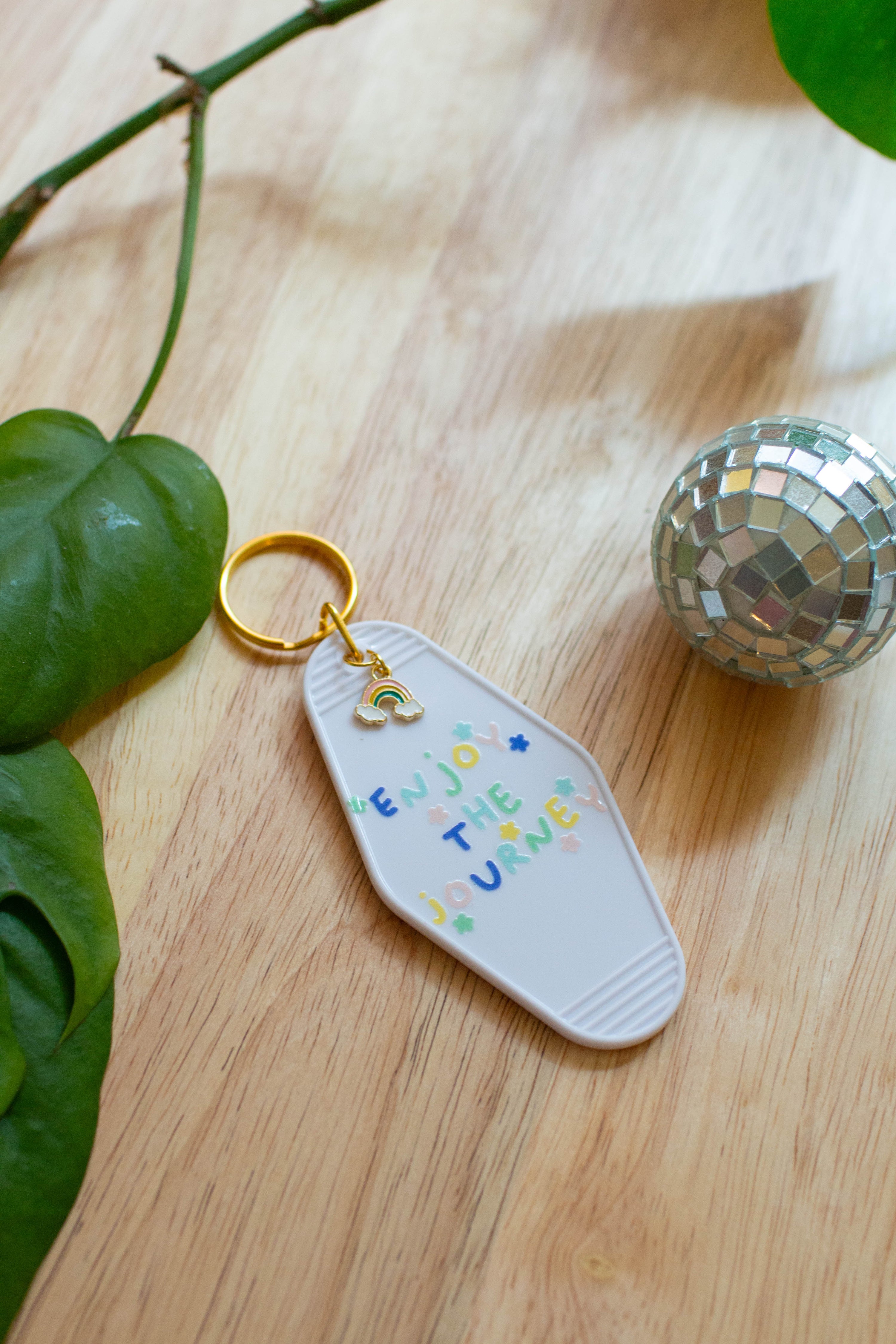 Enjoy the Journey Keychain