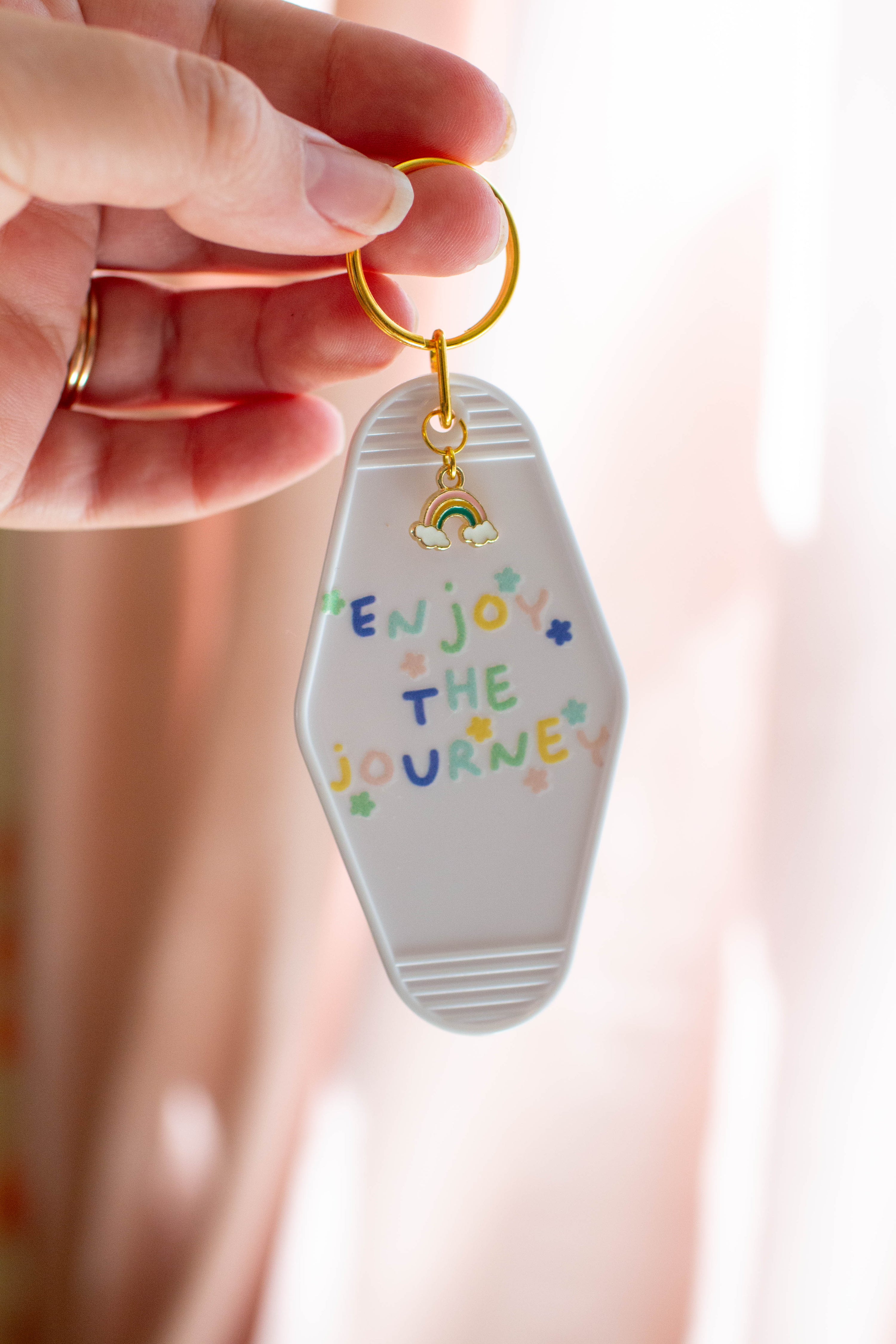 Enjoy the Journey Keychain