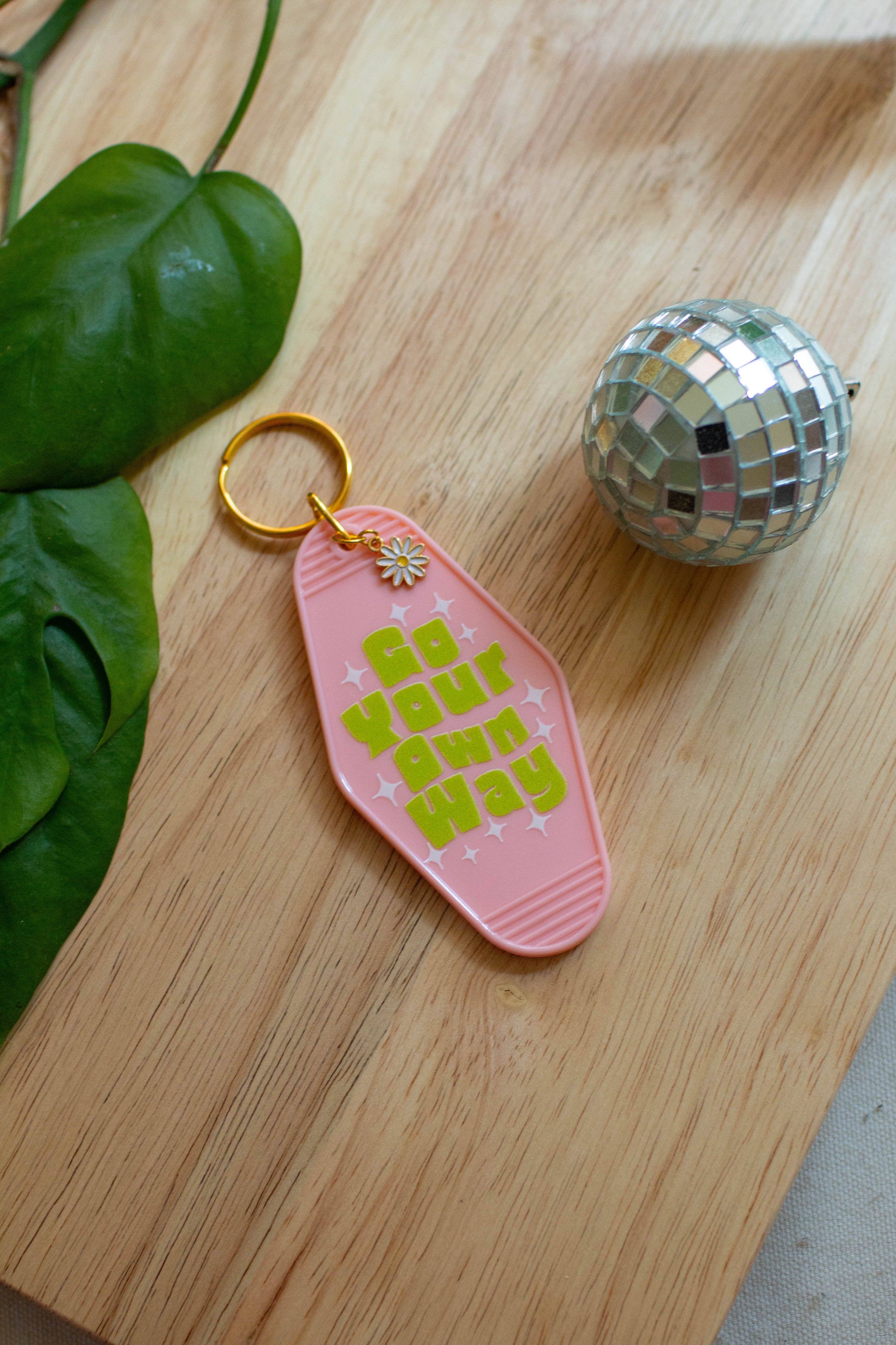 Go Your Own Way Keychain