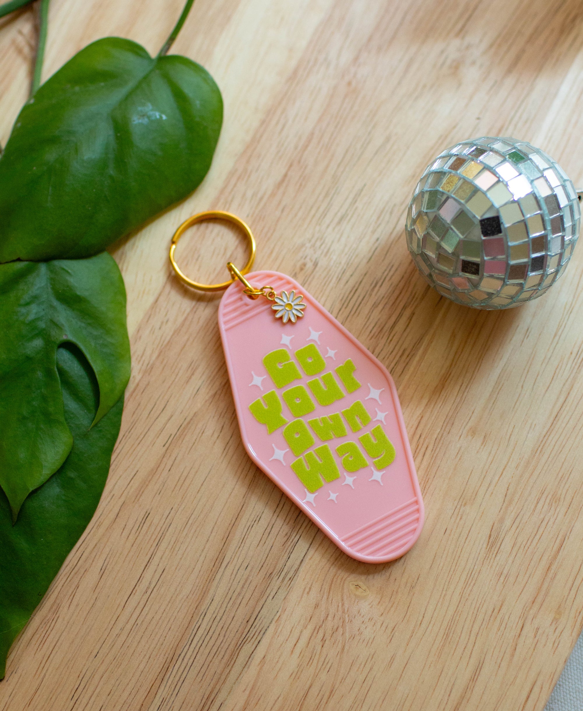 Go Your Own Way Keychain