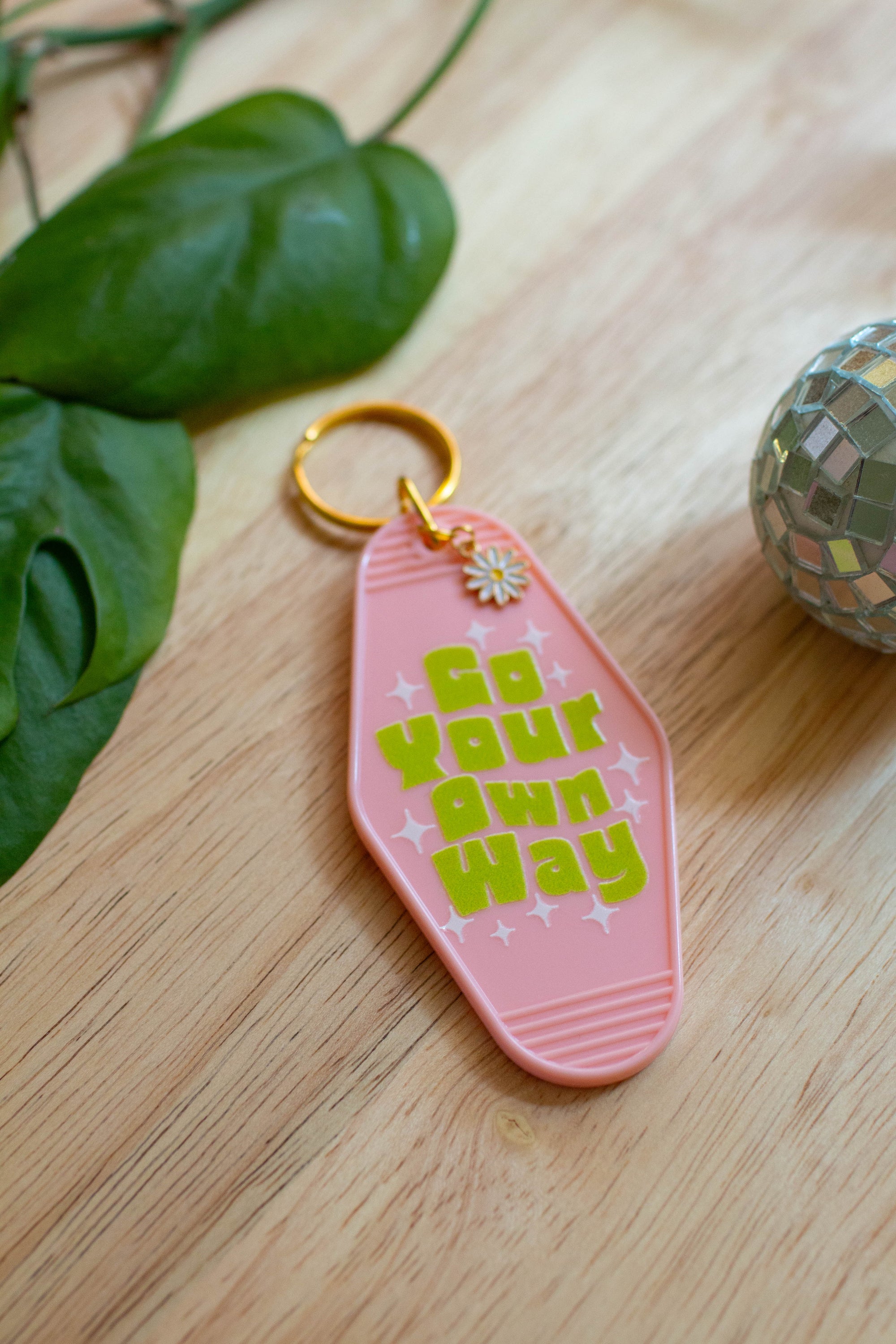 Go Your Own Way Keychain