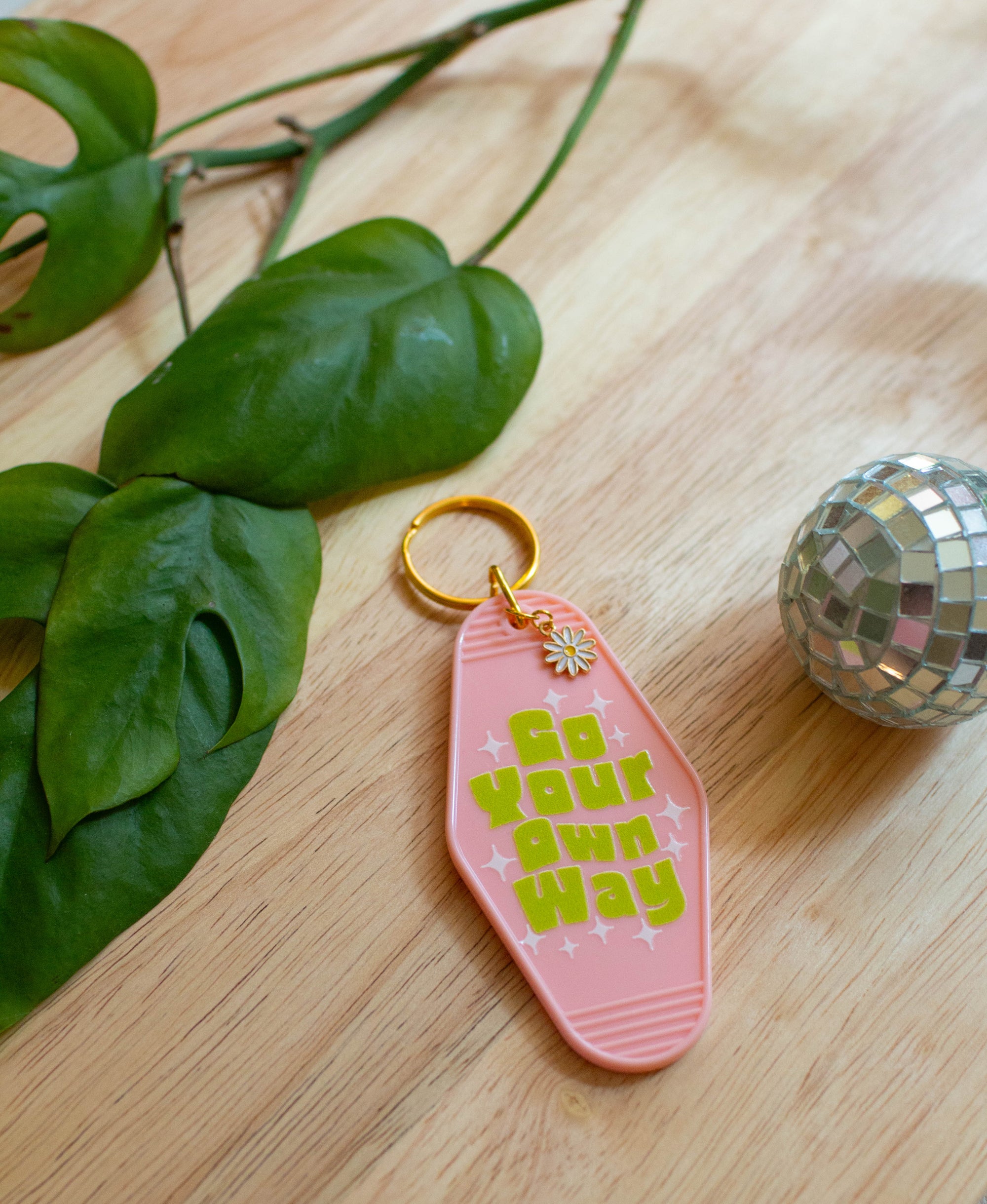 Go Your Own Way Keychain