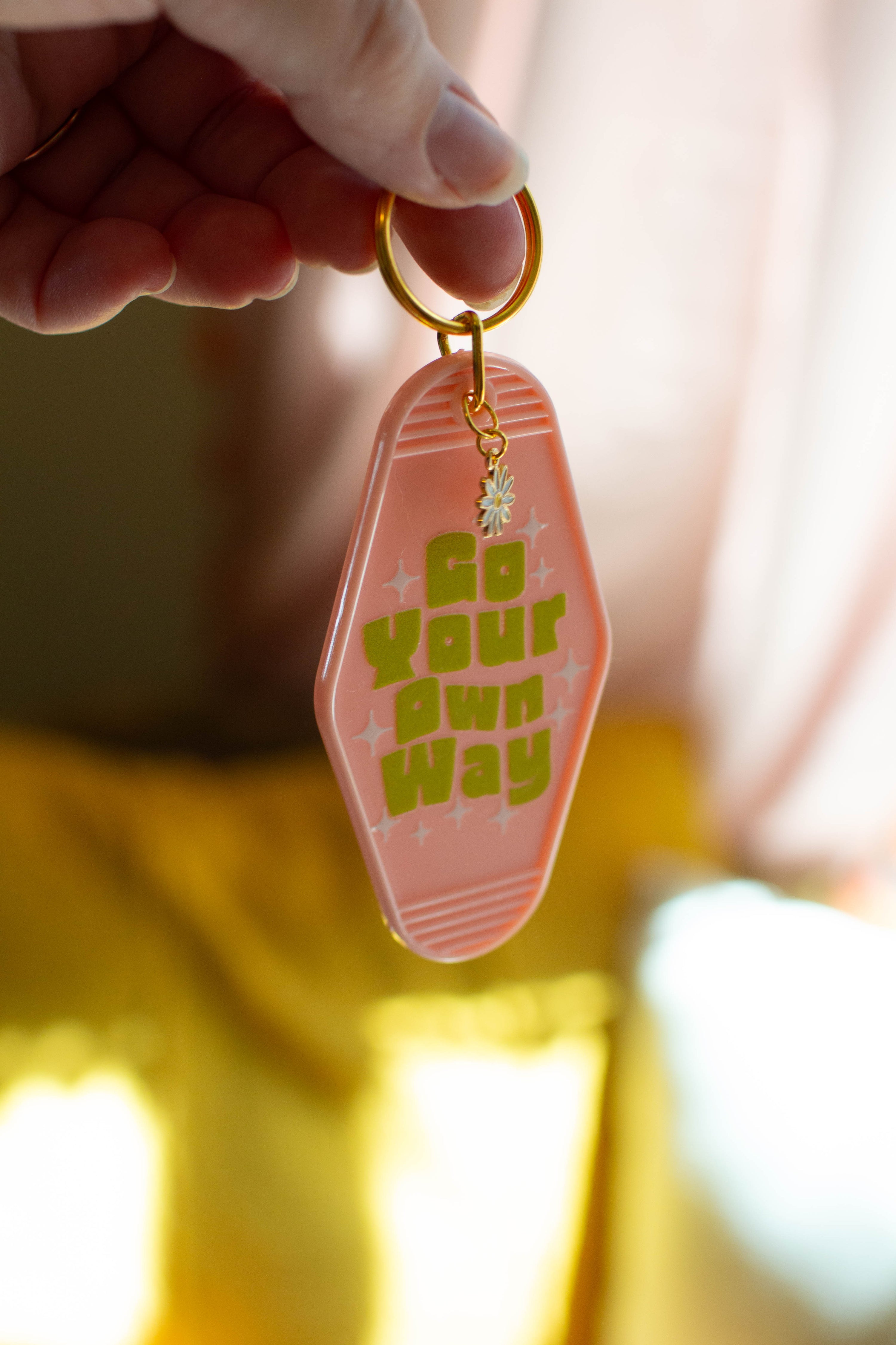 Go Your Own Way Keychain