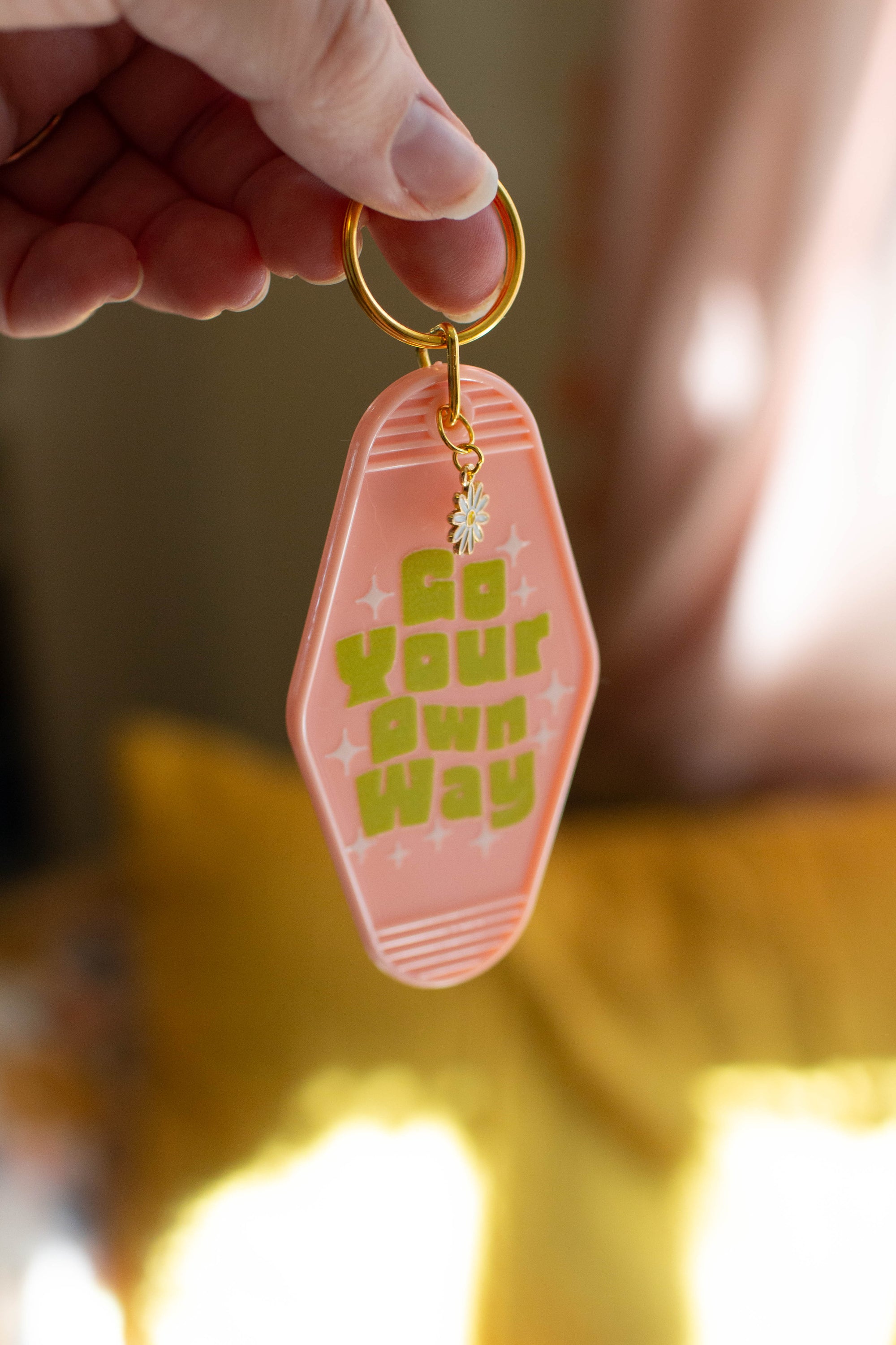 Go Your Own Way Keychain