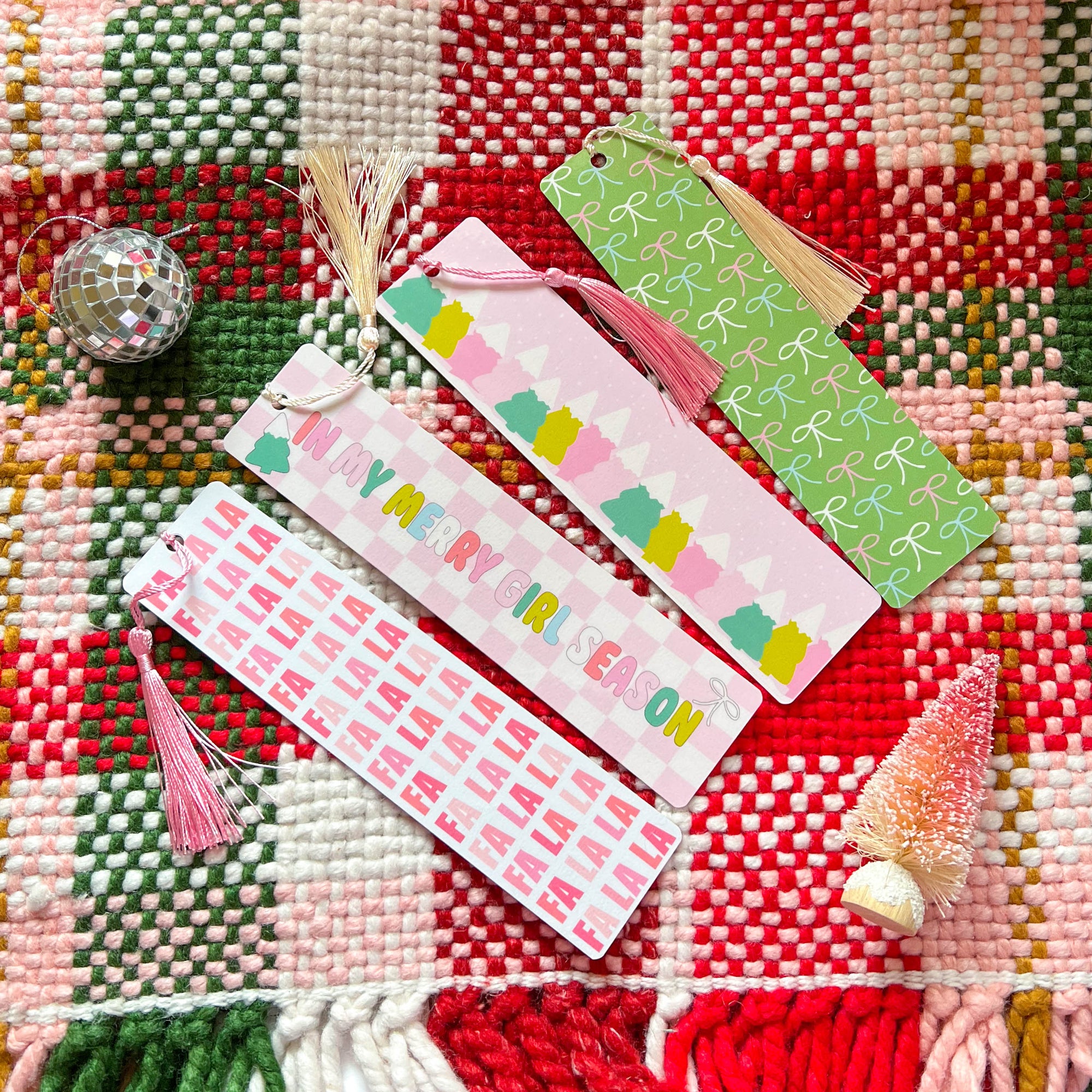 Happy Holibabes Winter Bookmarks