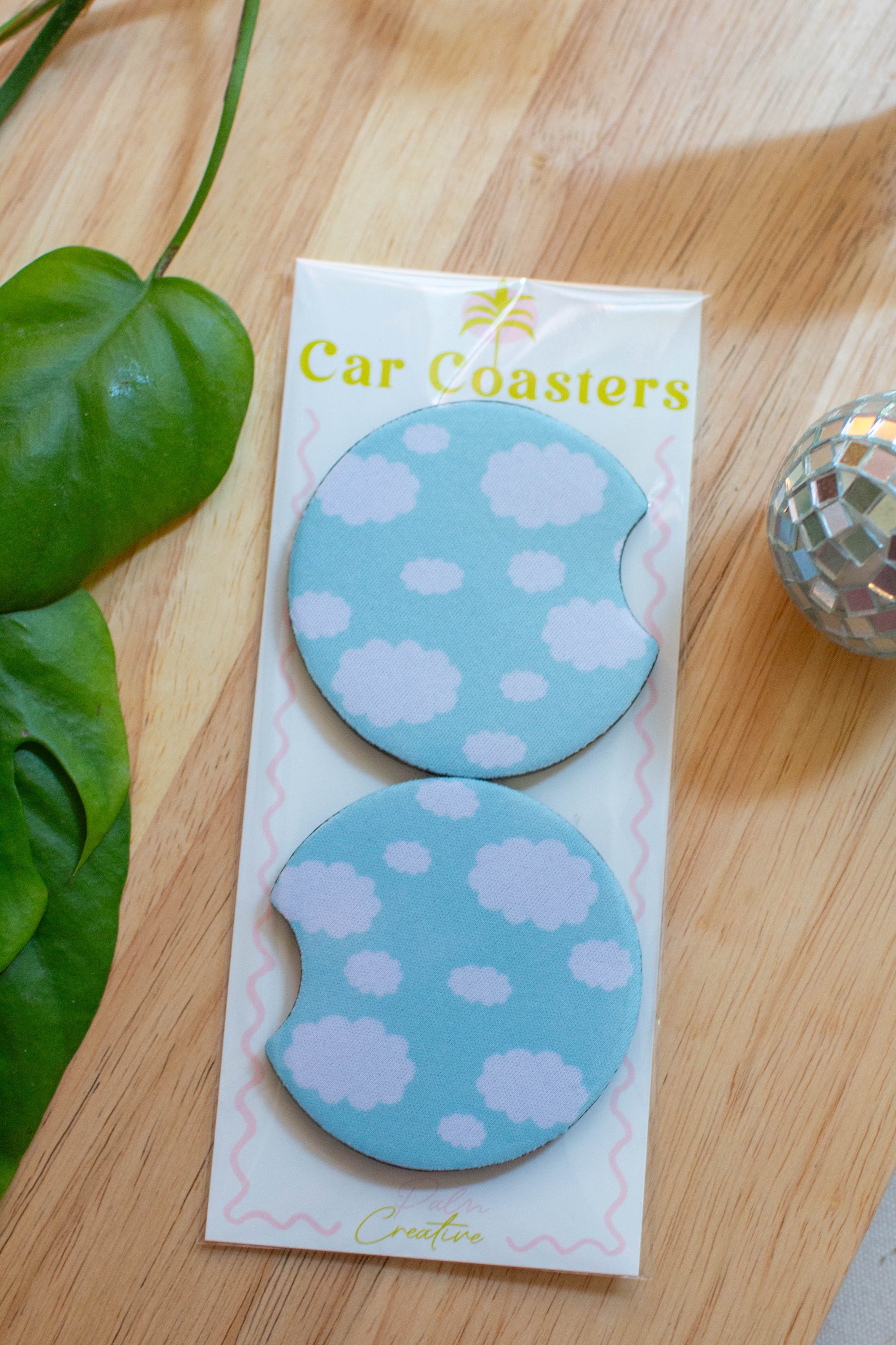 Happy Cloud Car Coaster