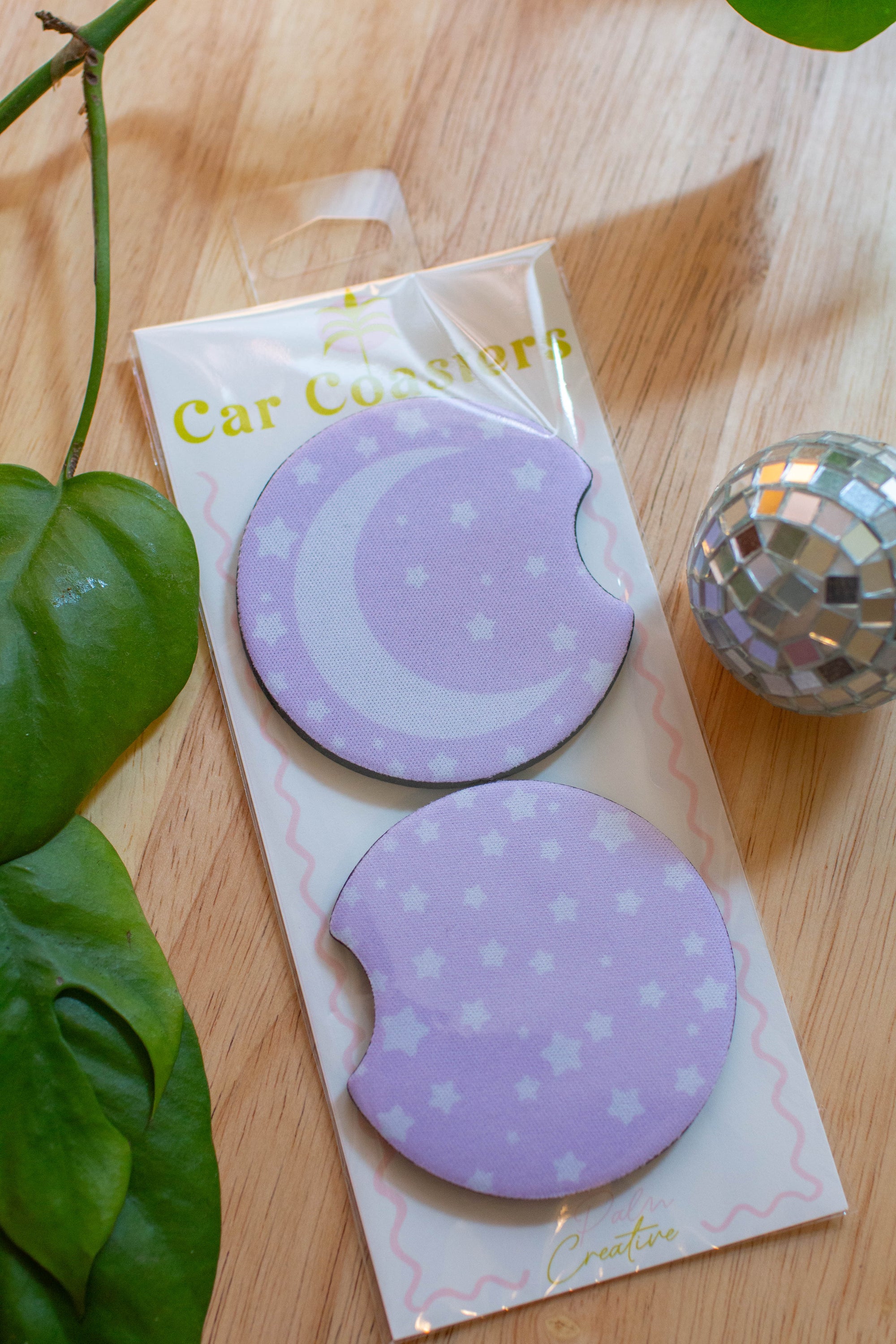 Lavender Twilight Car Coaster