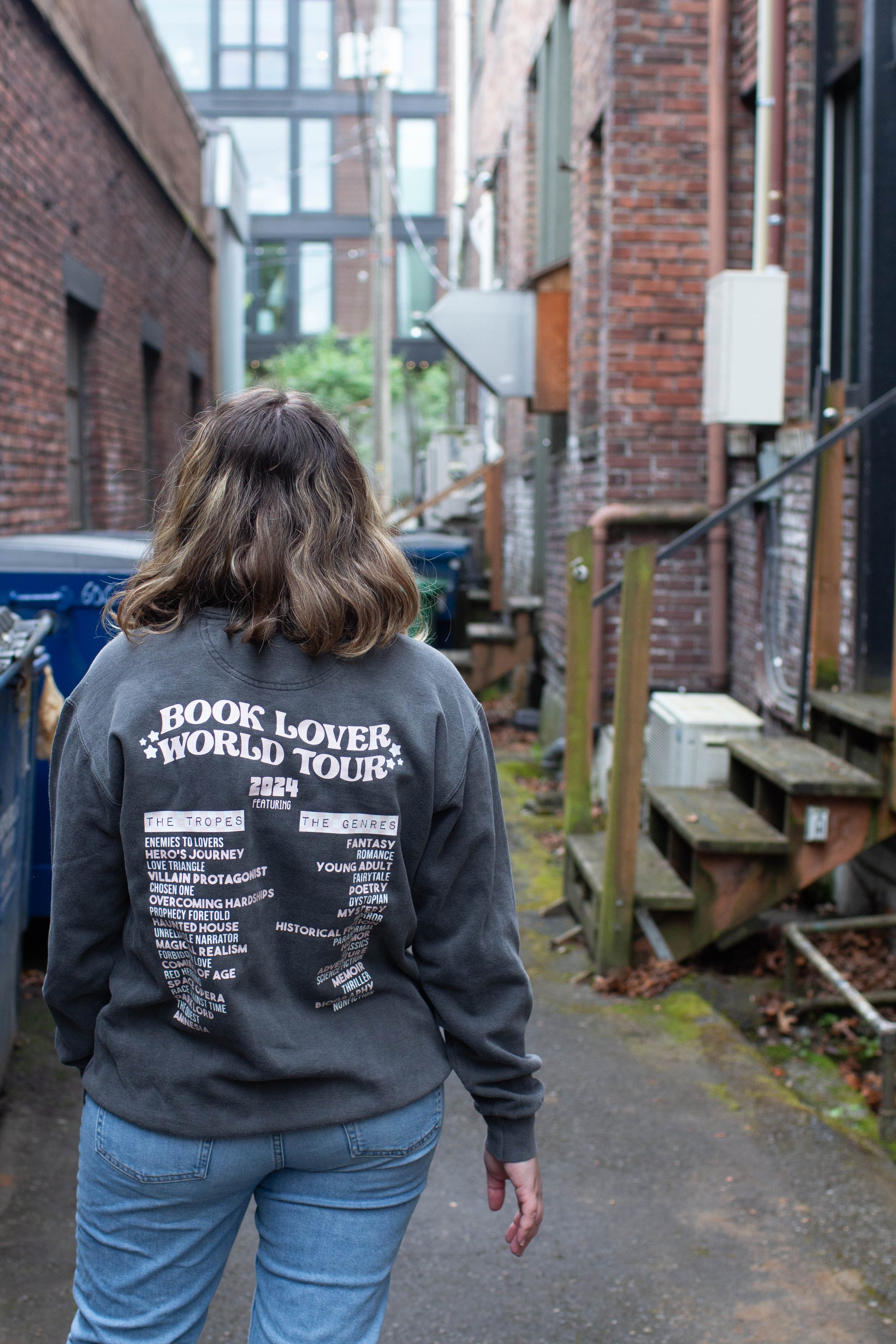 Book Lover World Tour Crewneck