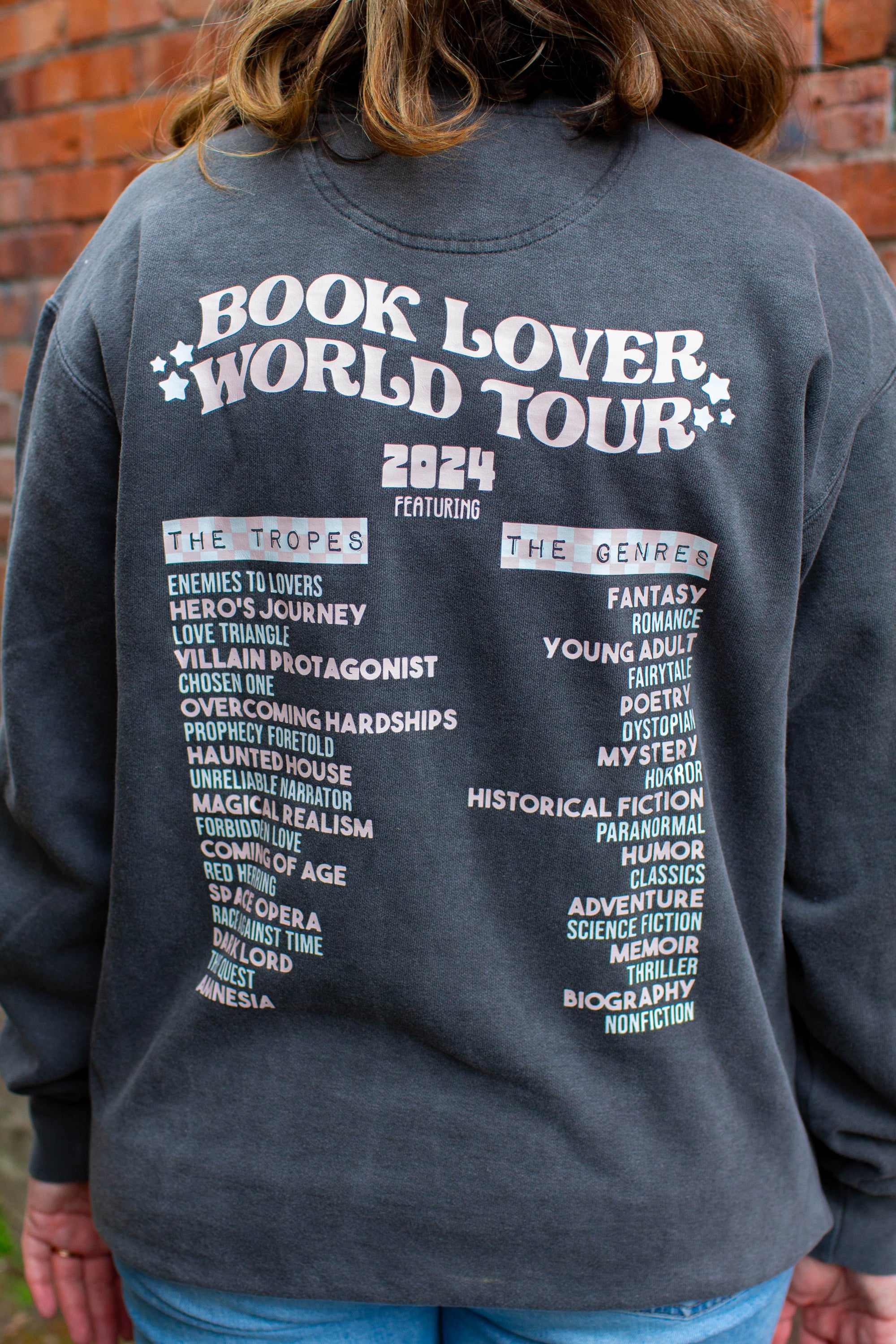 Book Lover World Tour Crewneck