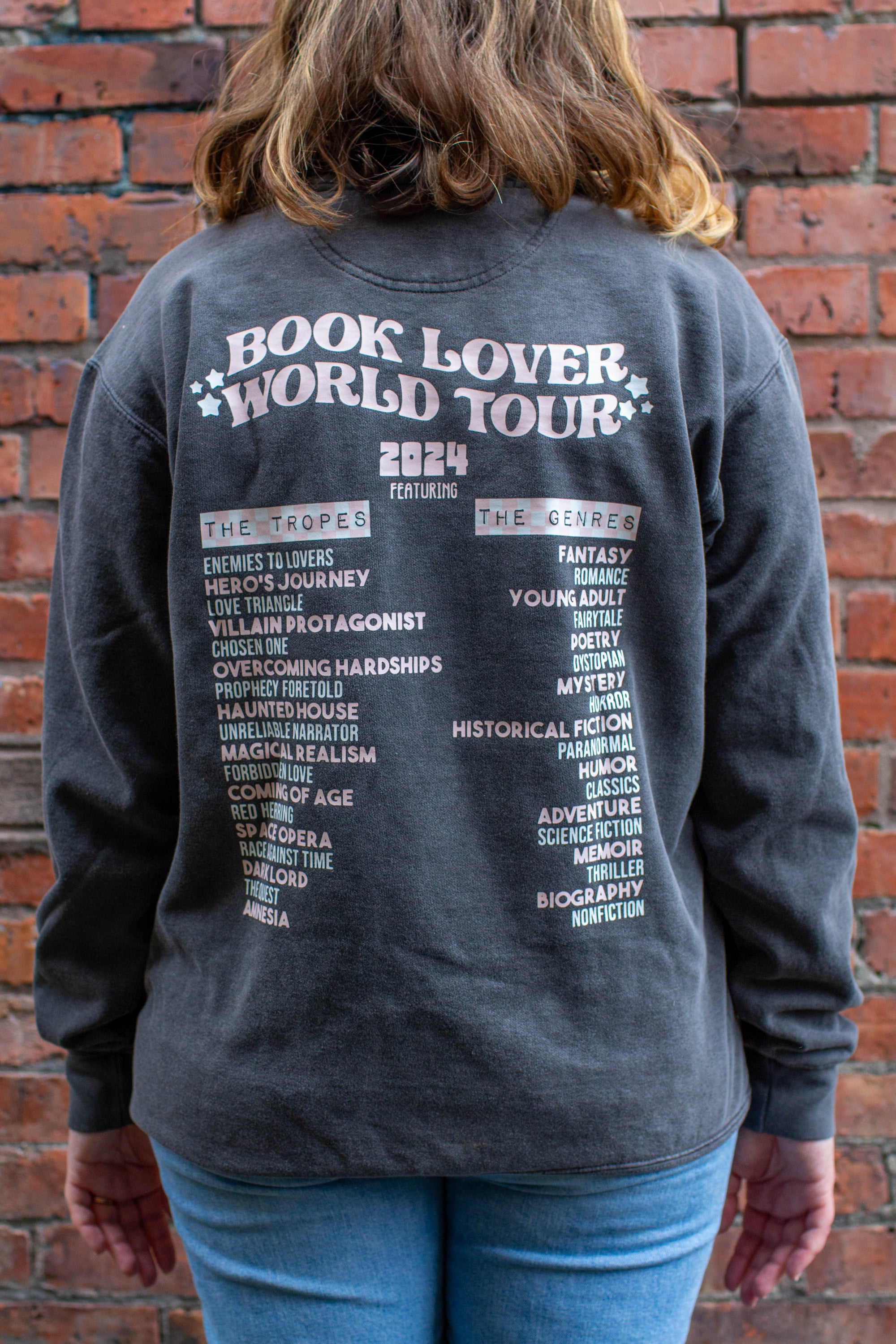 Book Lover World Tour Crewneck