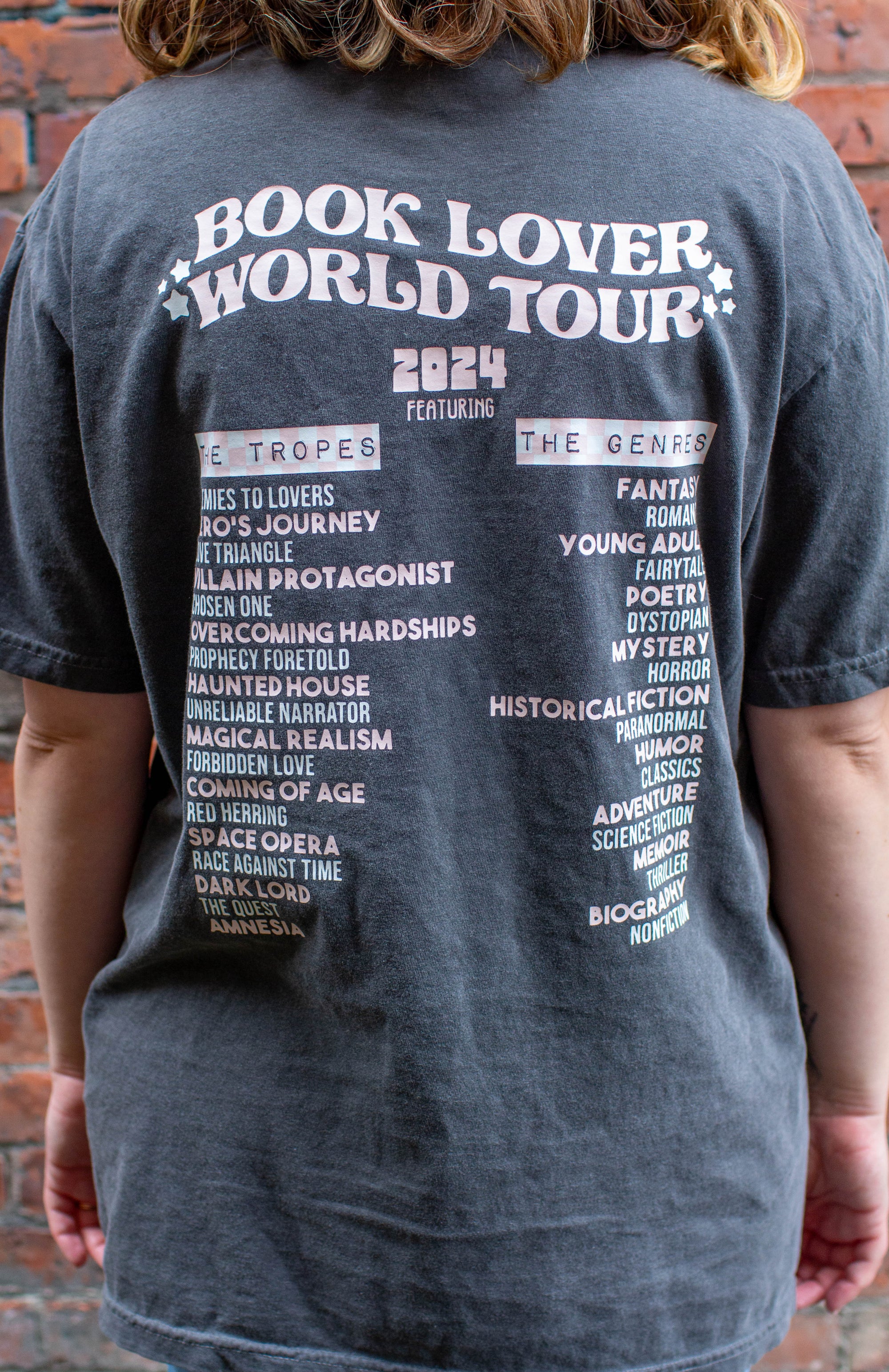 Book Lover World Tour T-Shirt