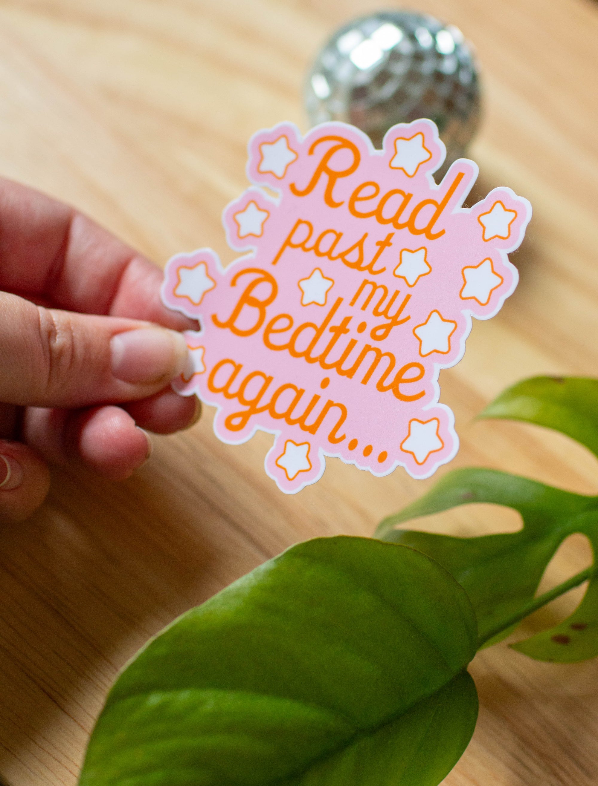 Read past my Bedtime again Sticker
