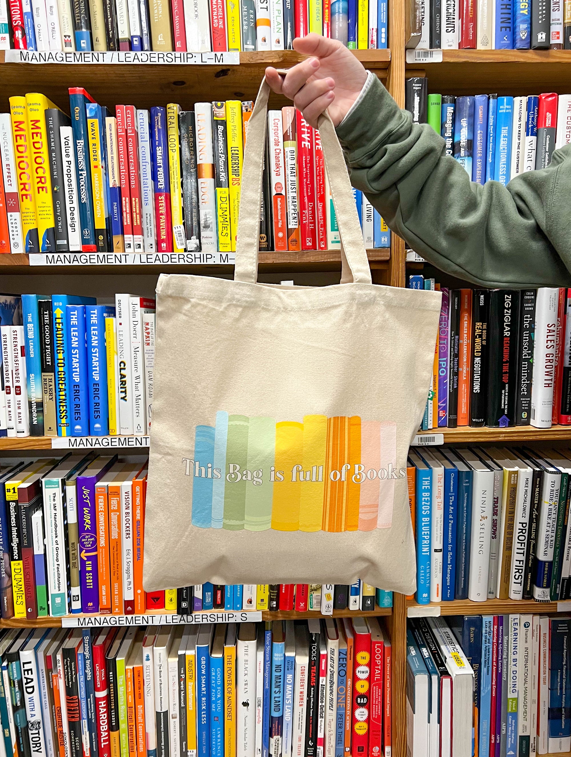 This Bag is Full of Books Tote Bag