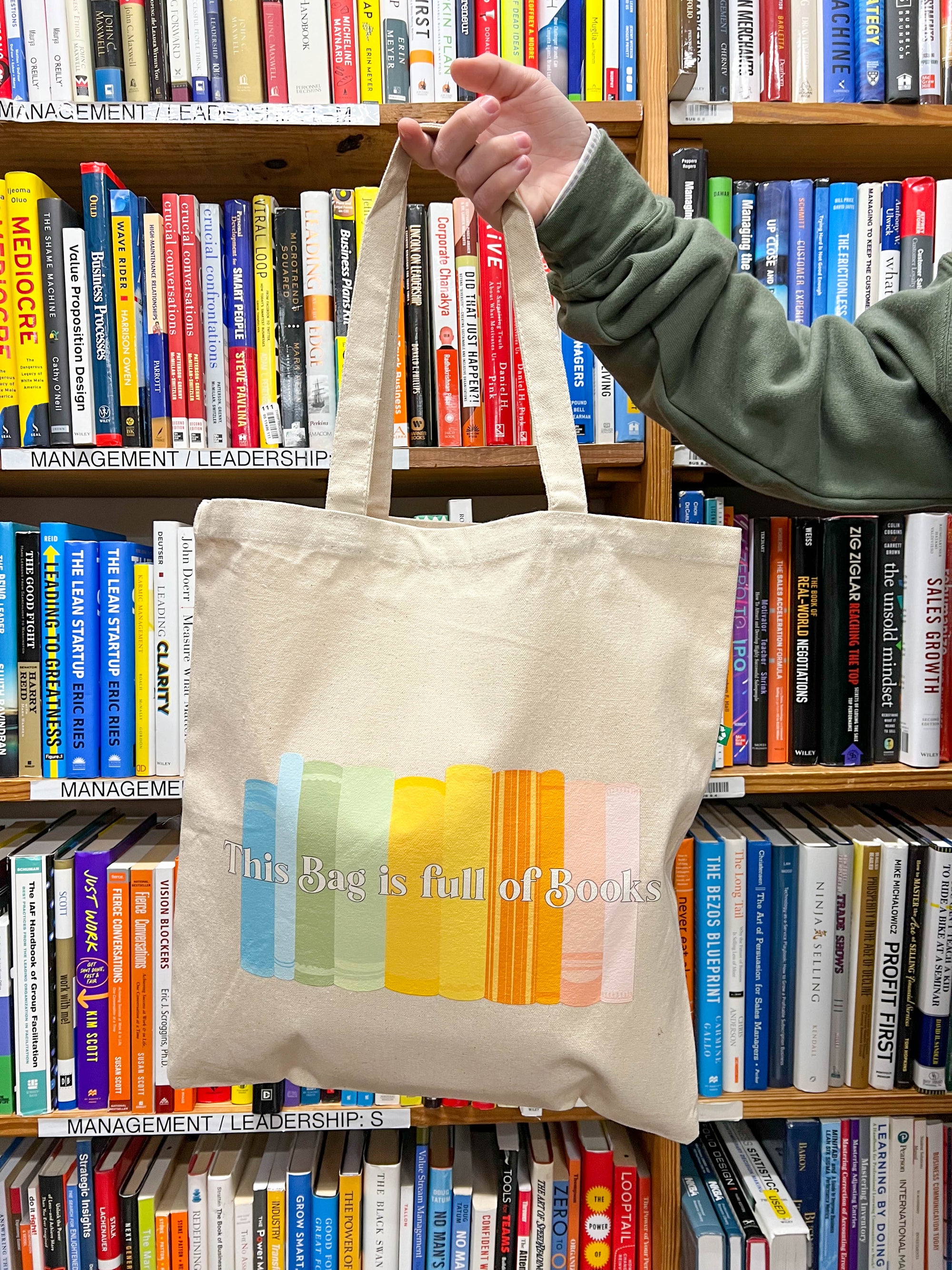 This Bag is Full of Books Tote Bag