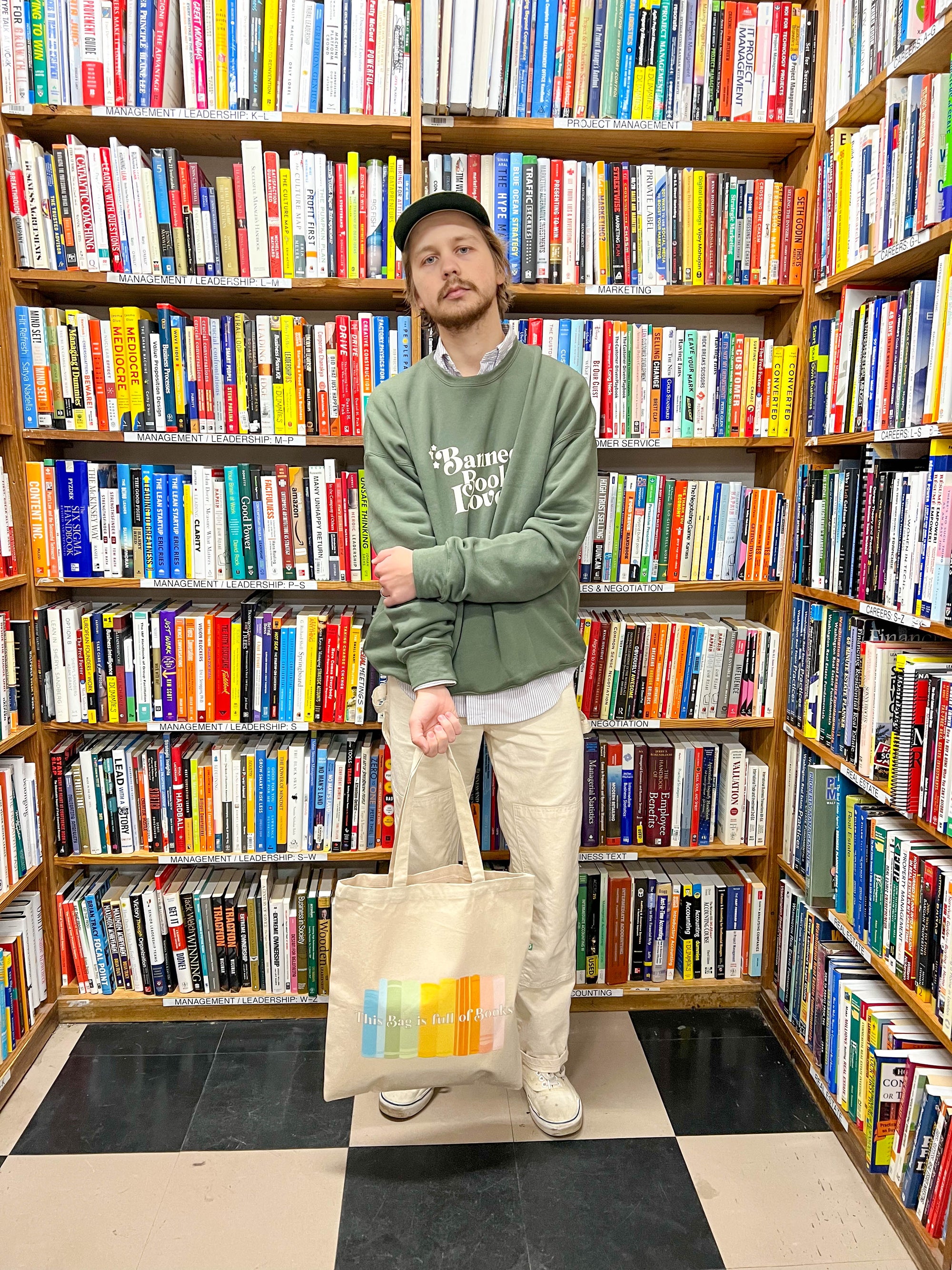 This Bag is Full of Books Tote Bag