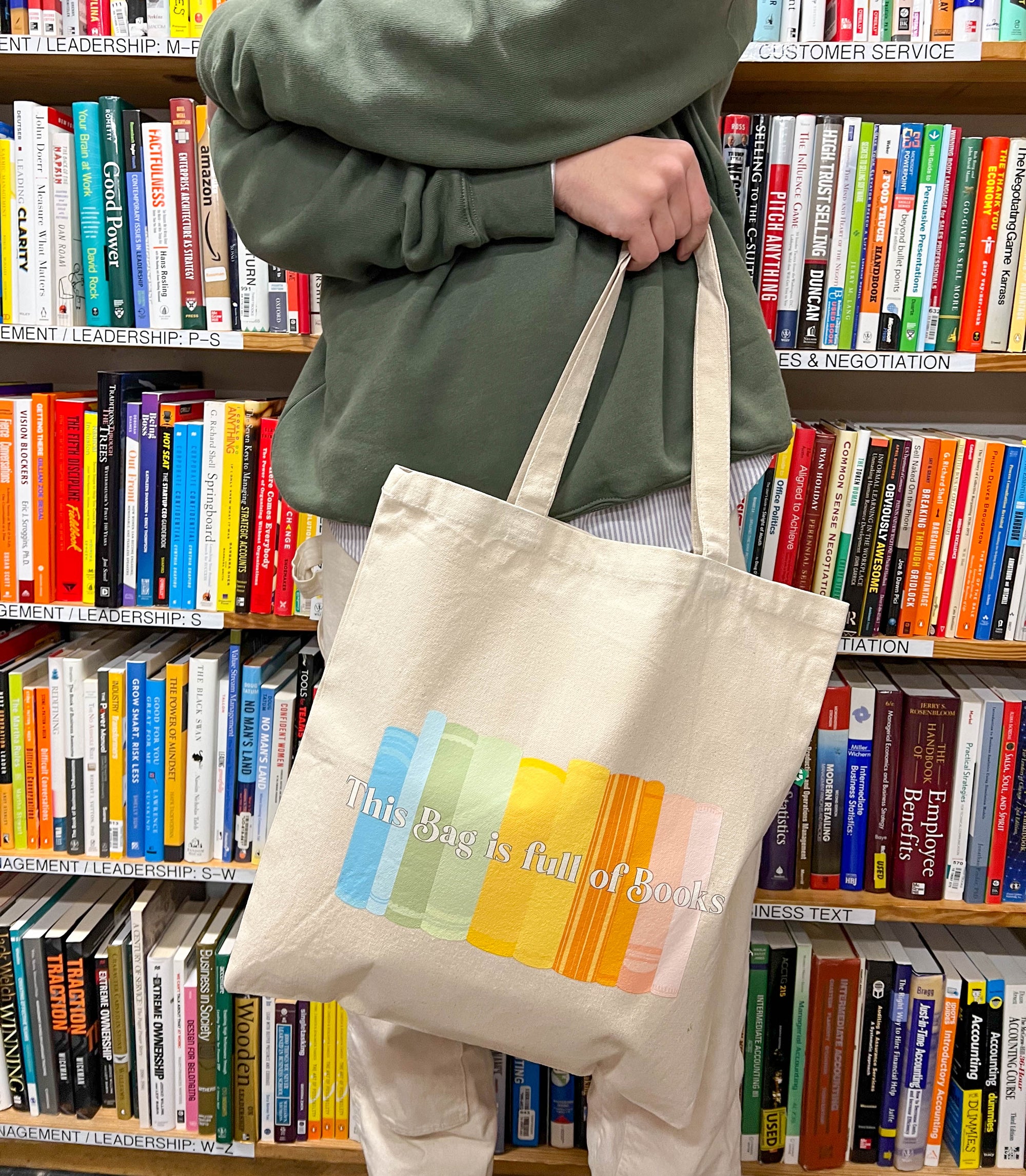 This Bag is Full of Books Tote Bag