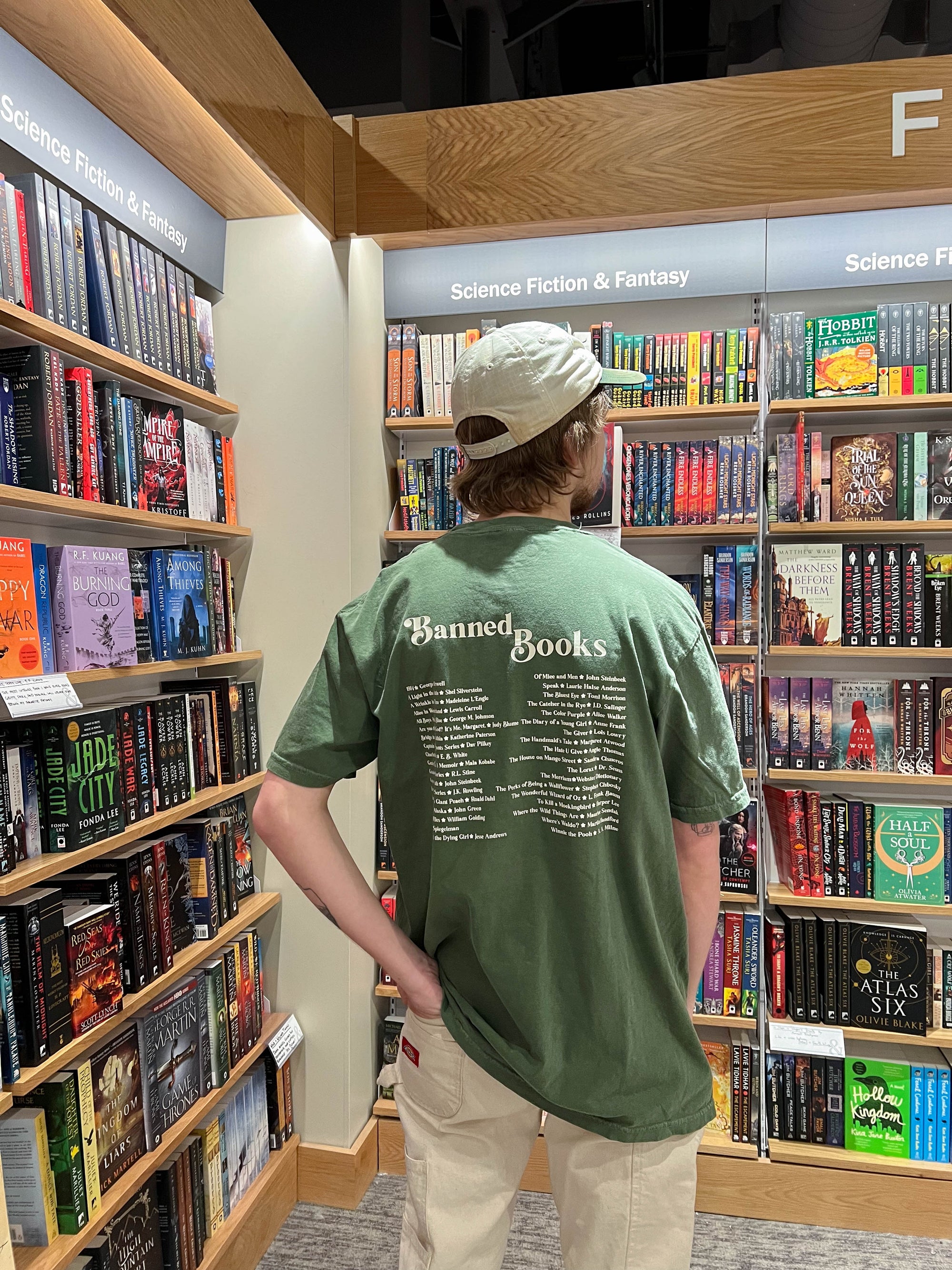 Evergreen Banned Book Lover T-Shirt