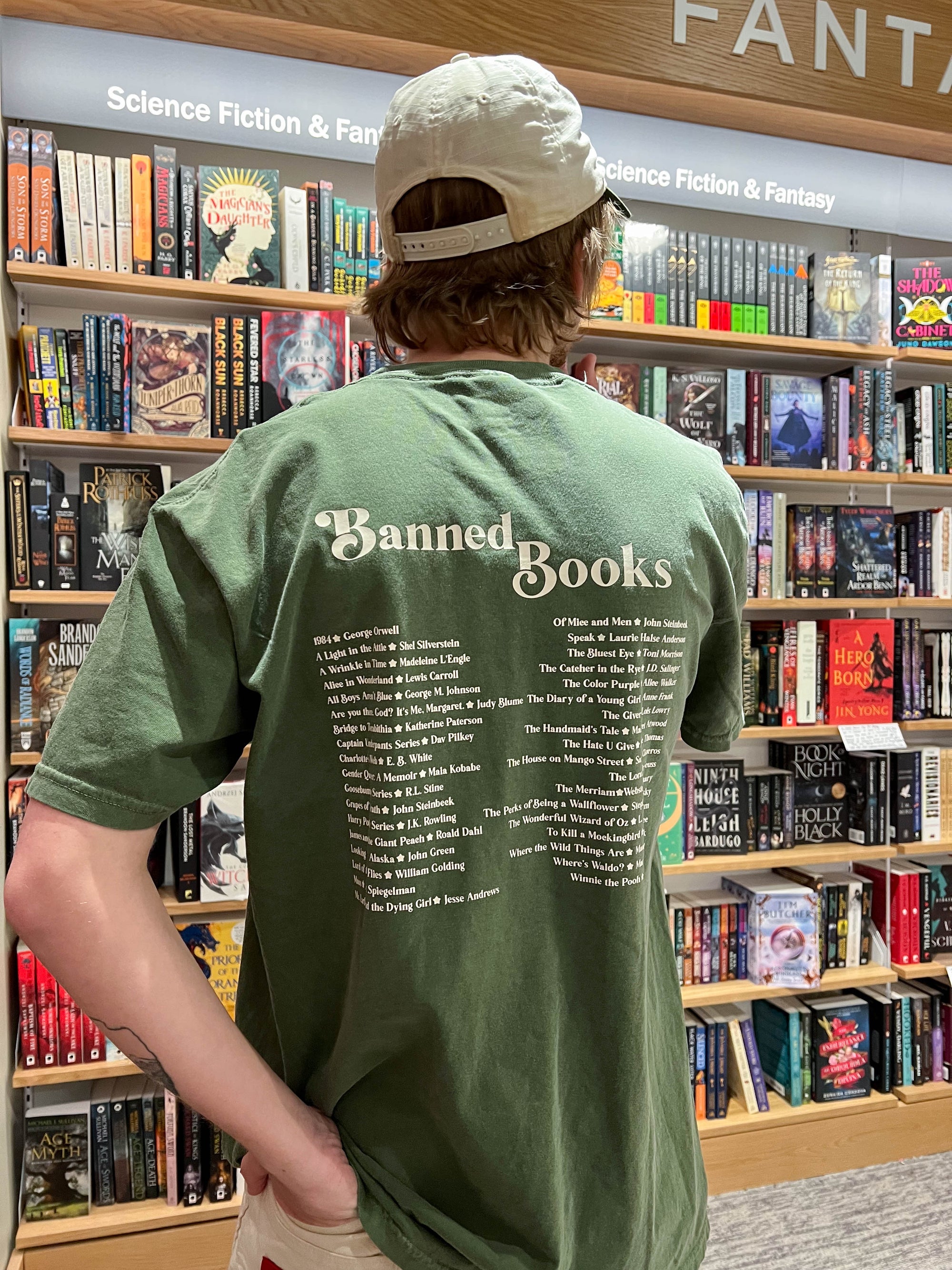 Evergreen Banned Book Lover T-Shirt