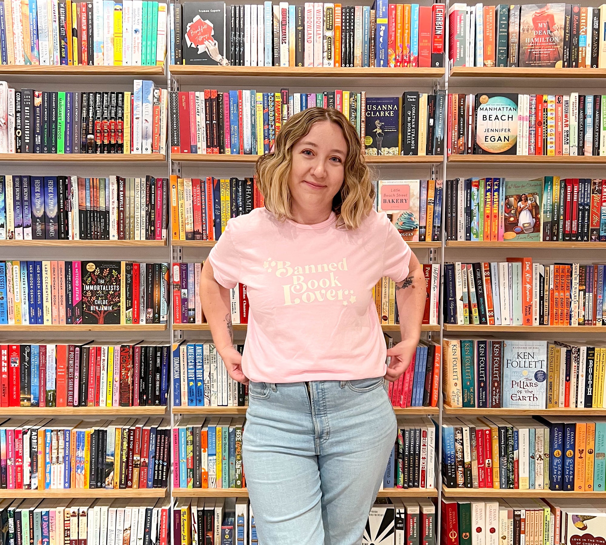 Bubblegum Banned Book Lover T-Shirt